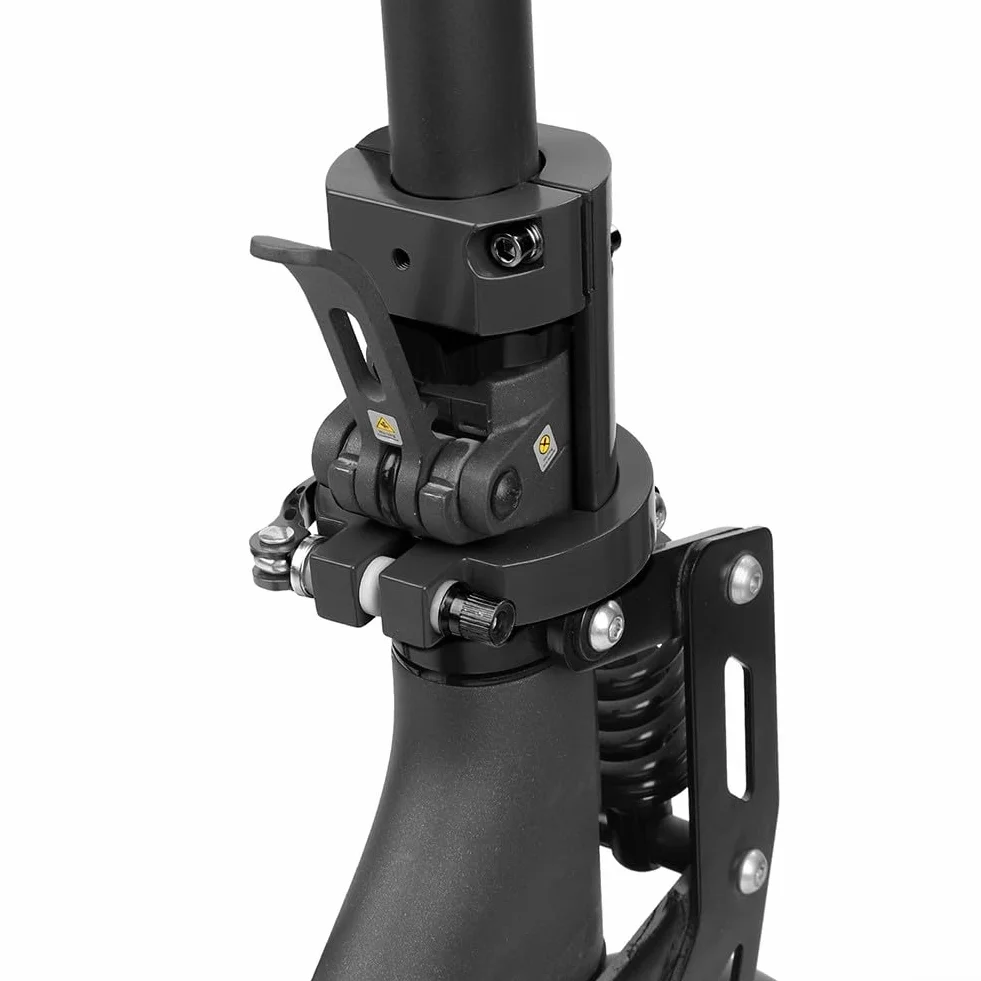 Base de poste plegable de aleación de aluminio para Xiaomi M365/Pro, Negro