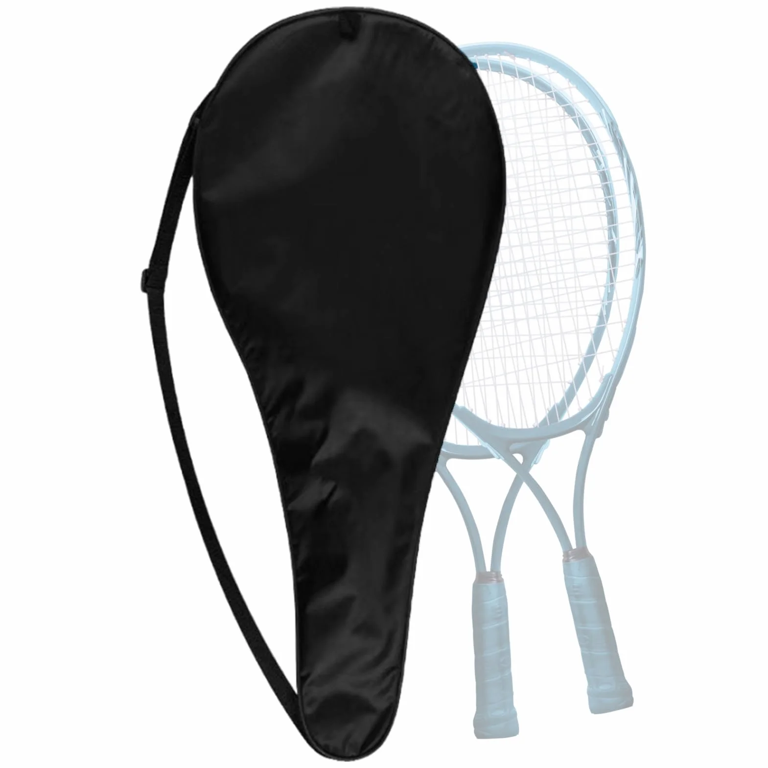 Bolsa para raqueta de tenis 70x30 cm tela Oxford organizador bádminton con correa