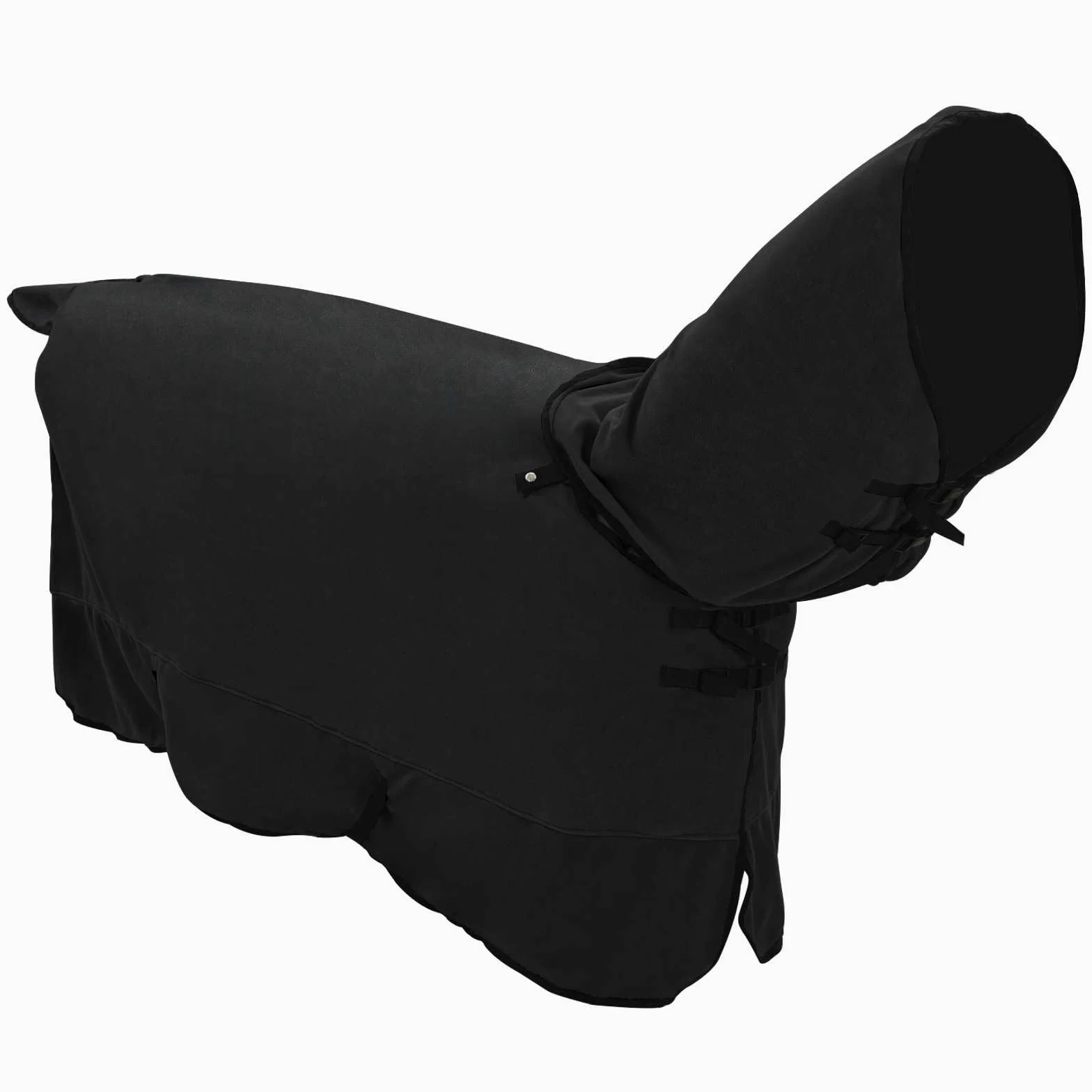 Manta para caballo, 125 cm, poliéster, lavable a máquina, cálida, cómoda, transpirable y ligera, para entrenamiento, establo y transporte