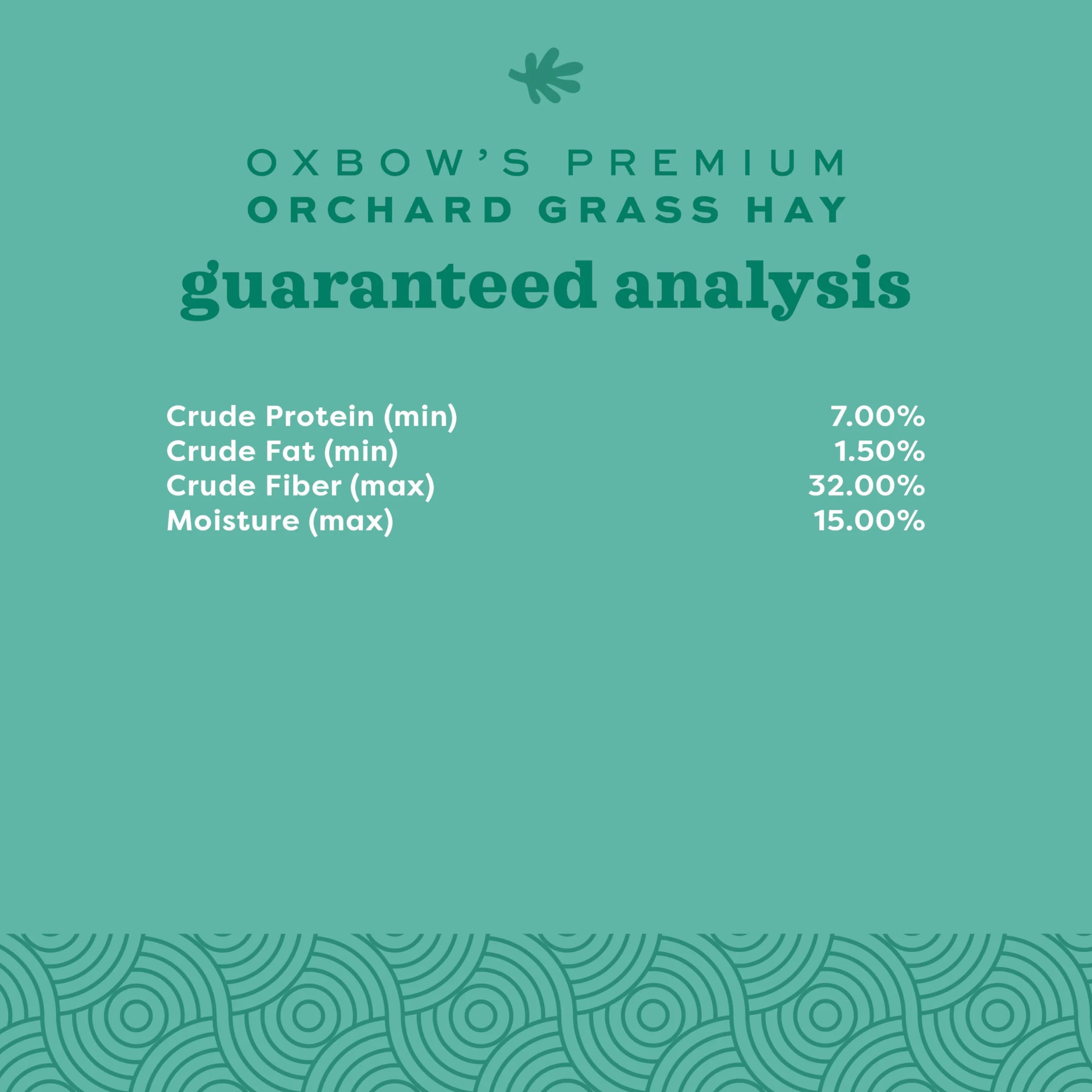 Orchard Grass Heno para Mascotas pequeñas Oxbow, 1,13 kg