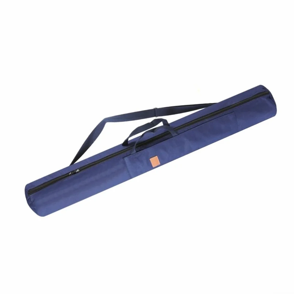 Bolsa de almacenamiento para caña de pescar 120 cm plegable lona resistente intemperie