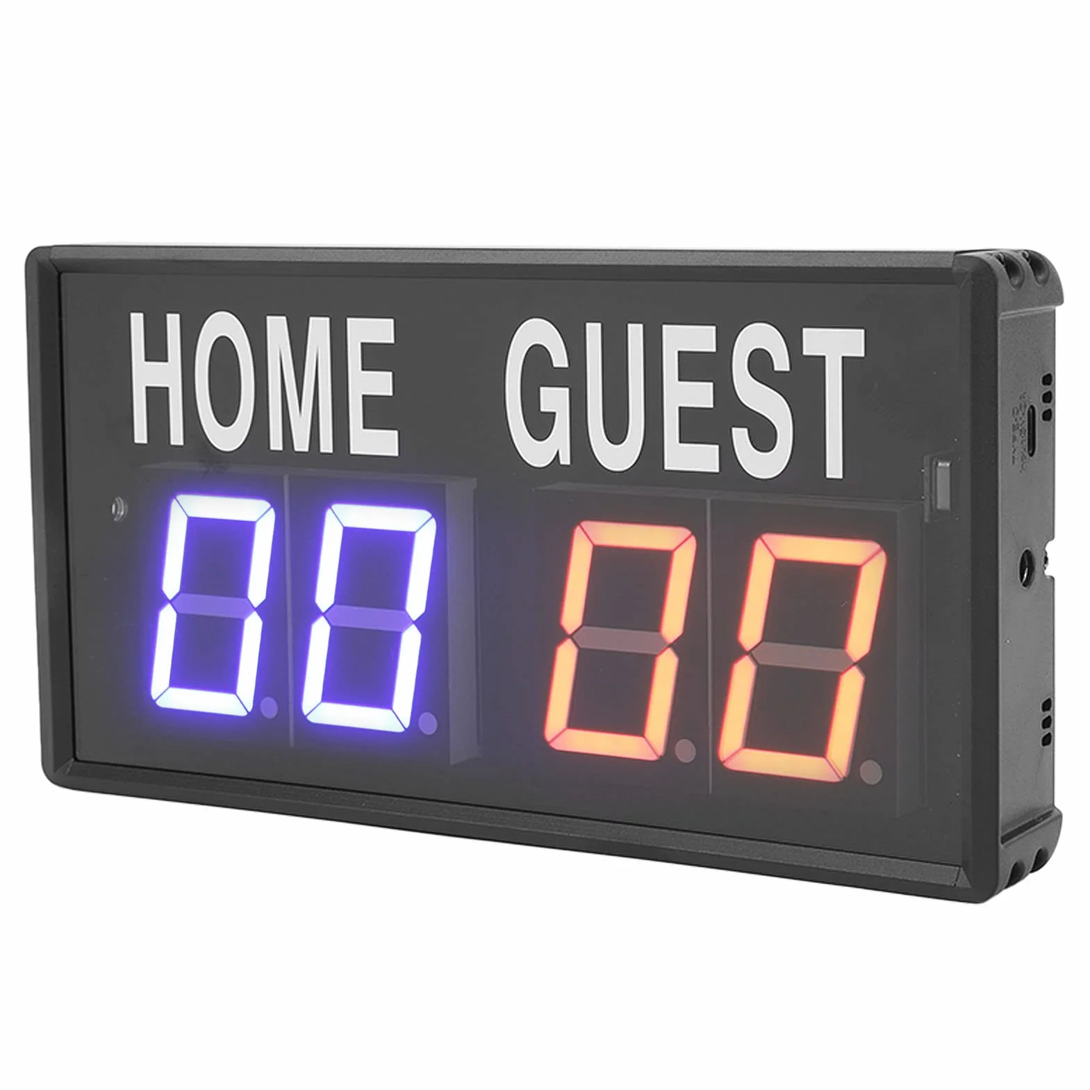 Marcador Electrónico Digital LED Portátil con Brillo Ajustable y Control Remoto para Baloncesto, Béisbol, Fútbol, Tenis