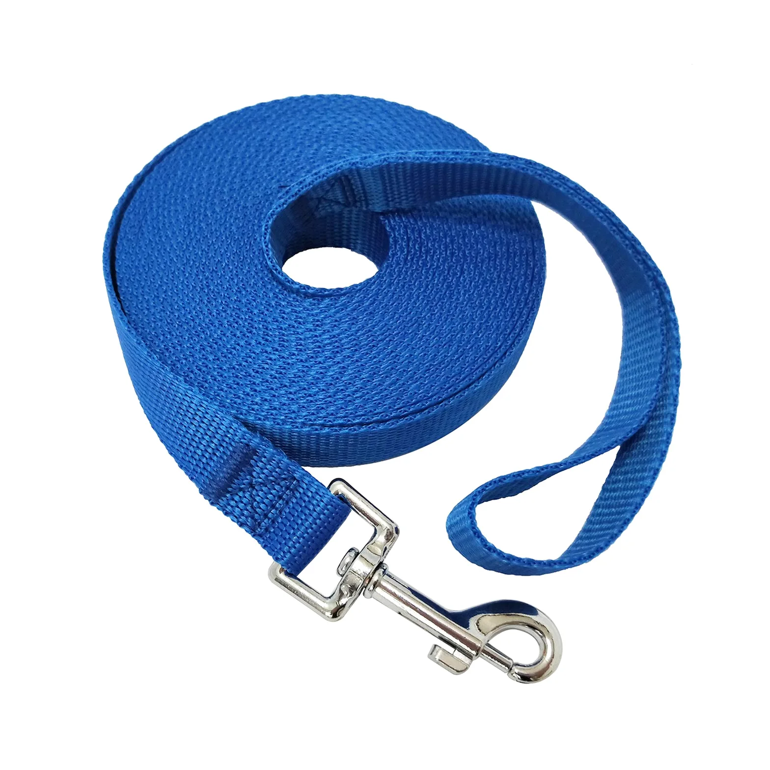 Correa de Nailon para Perros pequeños, medianos y Grandes, de 15 pies, 30 pies, 50 pies y 50 pies de Largo, Correa para Perro o Cachorro para Entrenamiento de obediencia, Acampada