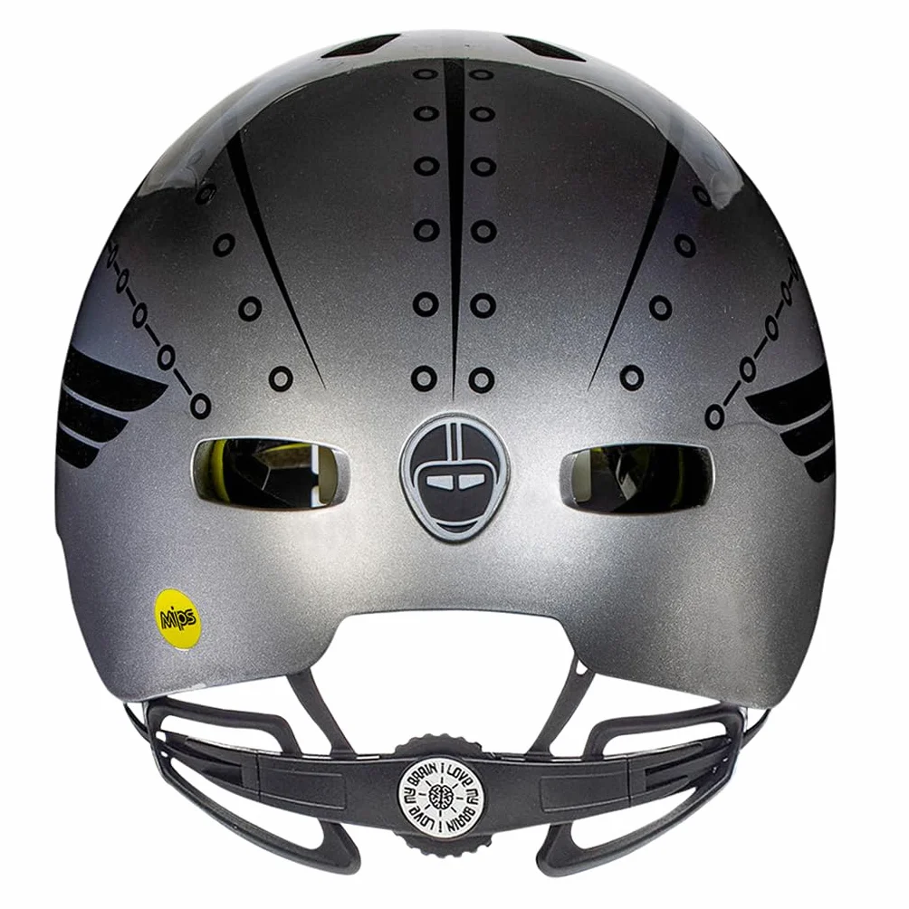Nutcase Kinder Fahrradhelm Little Nutty Gloss, Robo Boy, 48-52 cm