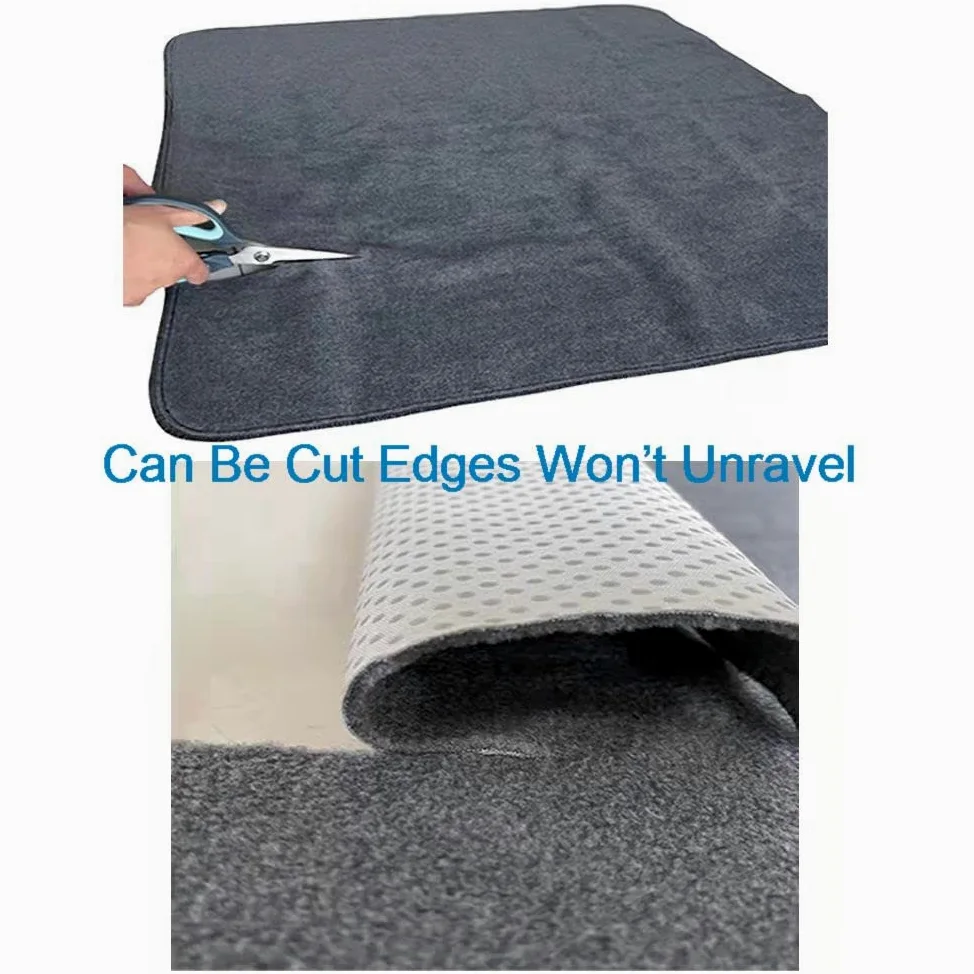 Peepeego 2 Almohadillas Antideslizantes para orina para Perros de 54 x 54 Pulgadas, Almohadillas Lavables para Cachorros con absorción rápida, Reutilizable, Alfombra Impermeable para Entrenamiento,