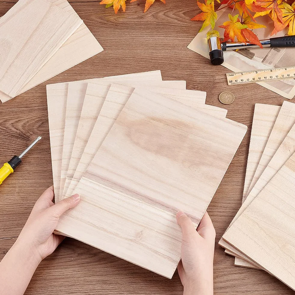 OLYCRAFT 12 tablas de madera karate 29,6 x 20 cm 3,5 mm accesorios entrenamiento