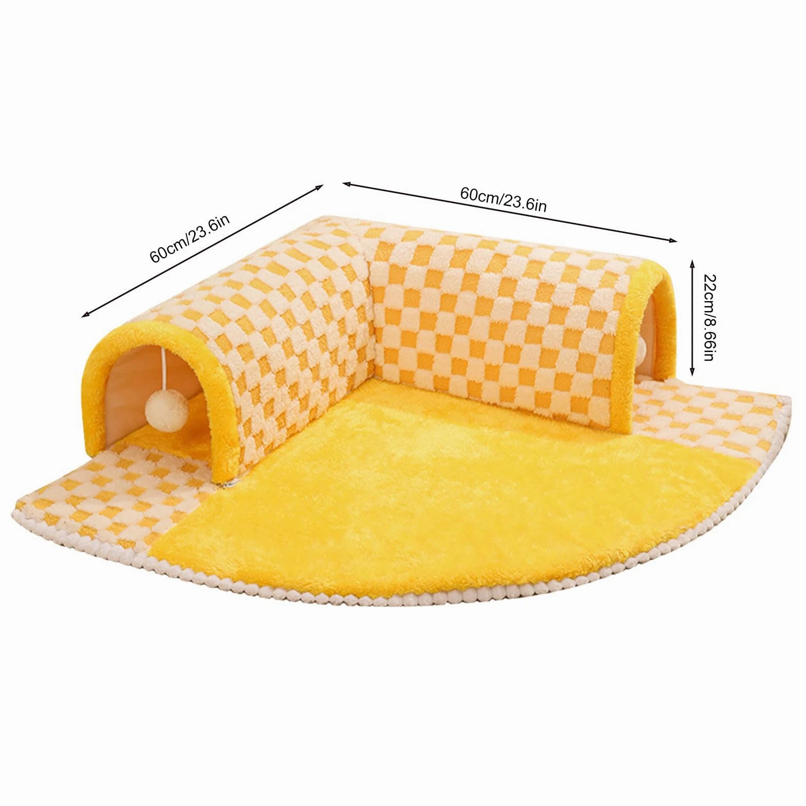 para Gatos Desmontable Parque De Juegos para Mascotas con Escondite Y Fondo | Cueva Para Gatos Con Juego De Peekaboo Para Gatitos Y Conejos Para Dormir Hacer Siestas Descansar Y Jug