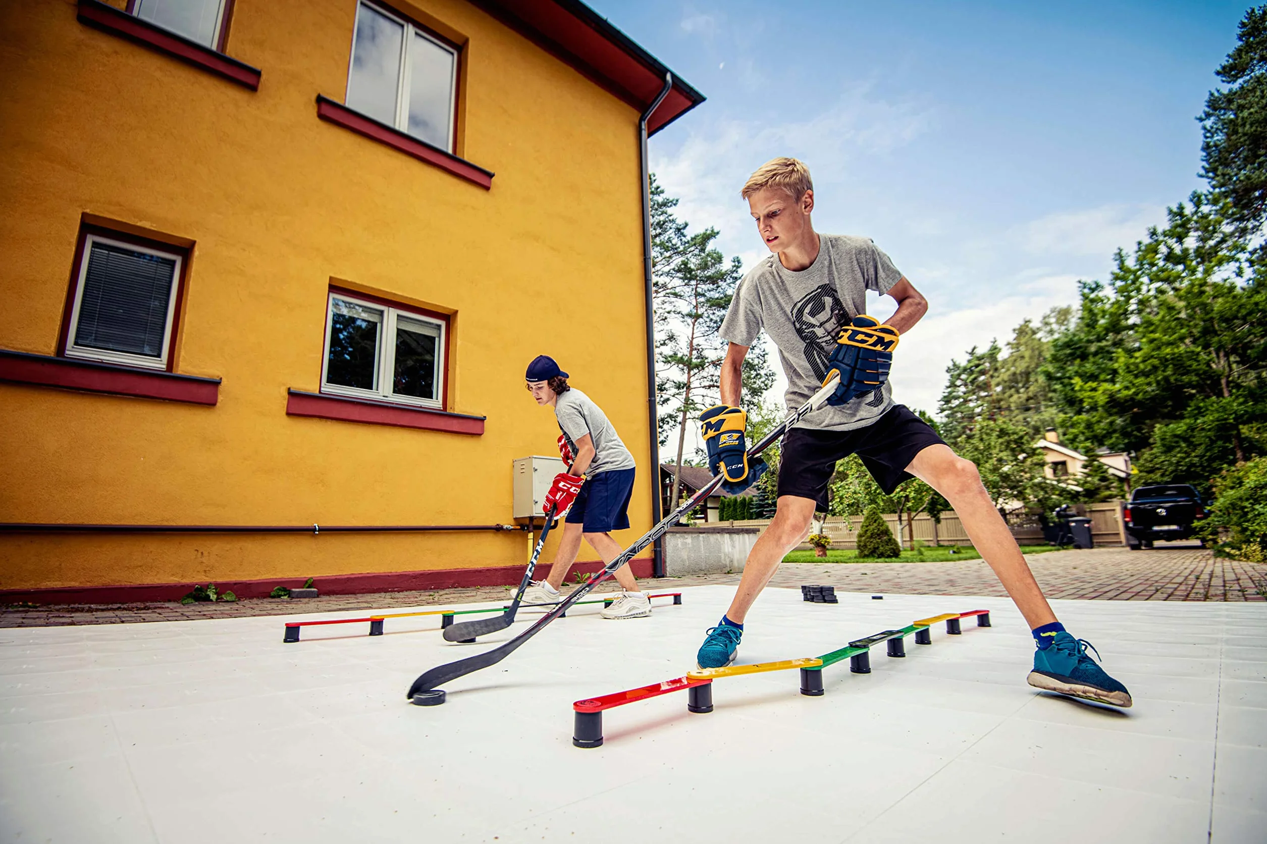 Hockey Revolution Dryland MY PUZZLE Azulejos para suelo 8 Tiles 9.4 sqft