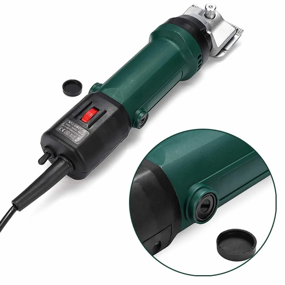 Profesional Eléctrico Esquiladora Caballo Recortadora Kit, 690W Alto Voltaje Mascota de Trabajo Pesado Tijeras Set, 6 Velocidades Ajustables, Adecuado para Caballos,llamas,Vacas,Cabras Otro Animal