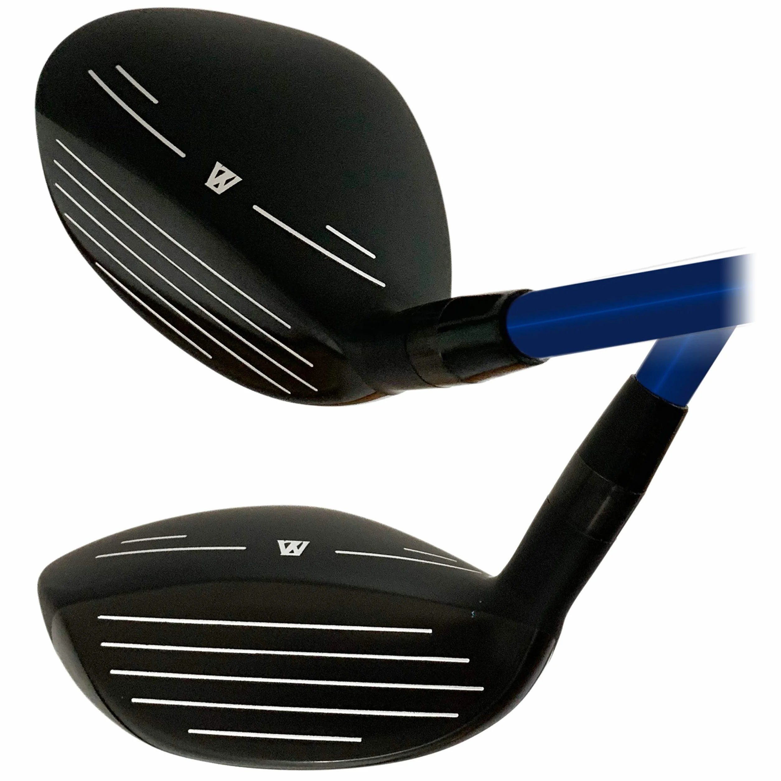 WaZaki Single Hybrid Iron Golf Club USGA R A Rules Modelo WLIIS Negro Azul