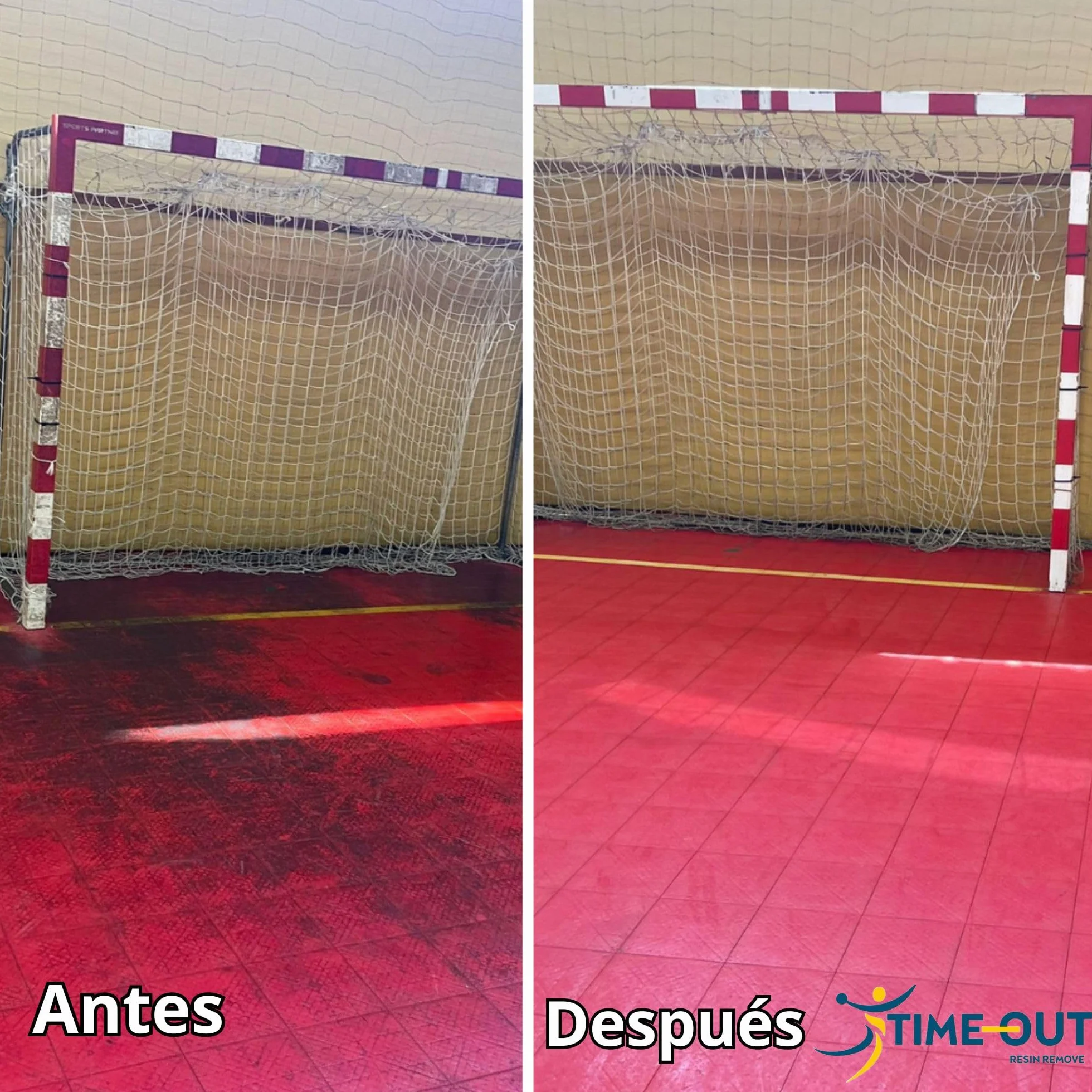 Quita Resina de Balonmano, Eliminador de Resina de Ropa y Balones, Limpiador de Suelos de Pabellones