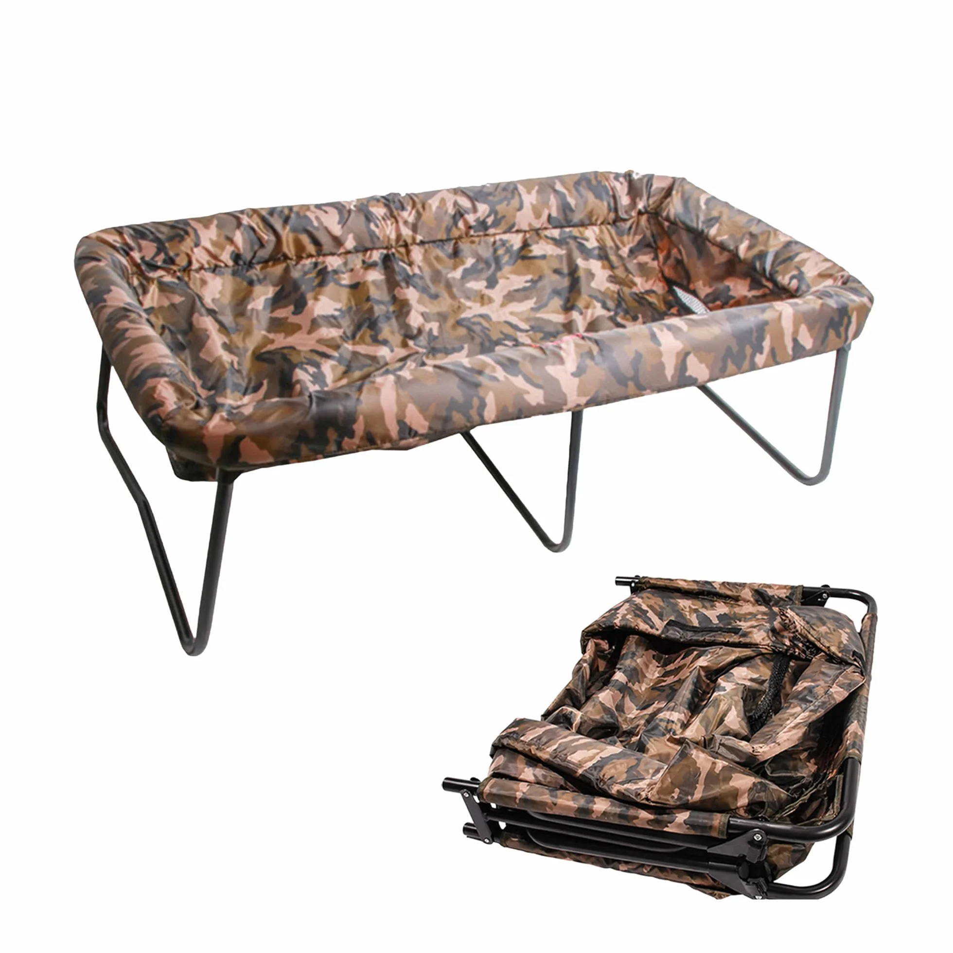Cuna Plegable Carpa Camo Carpfishing
