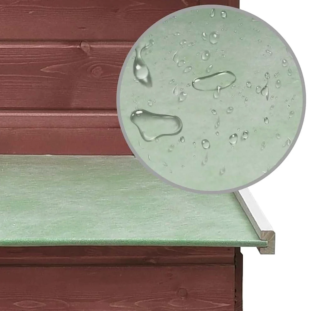 Gallinero de madera de 170 x 81 x 110 cm, jaula para gallinas, moca y verde, para animales pequeños, con nido extensible, rampa para gallineros, de pino y abeto