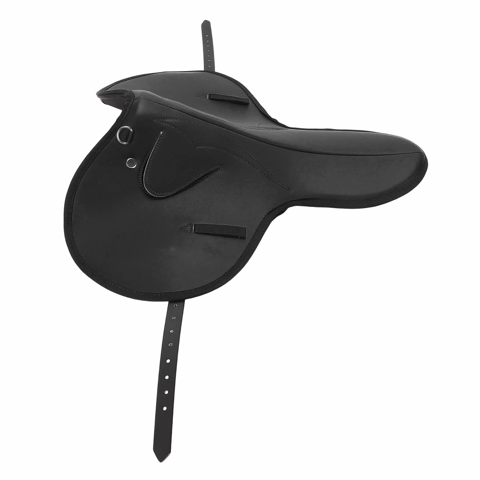 Fabater Almohadilla Protectora para Silla de Montar de Caballo, Amortiguadora, Cómoda, Negra para Actividades Ecuestres