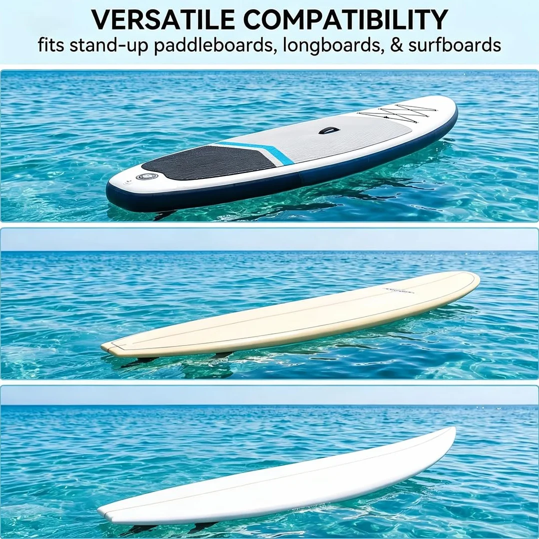 Universal Removable Surfboard Fin, Reforzado Quilla Surf Accesorios para Longboard Paddle Board Inflable