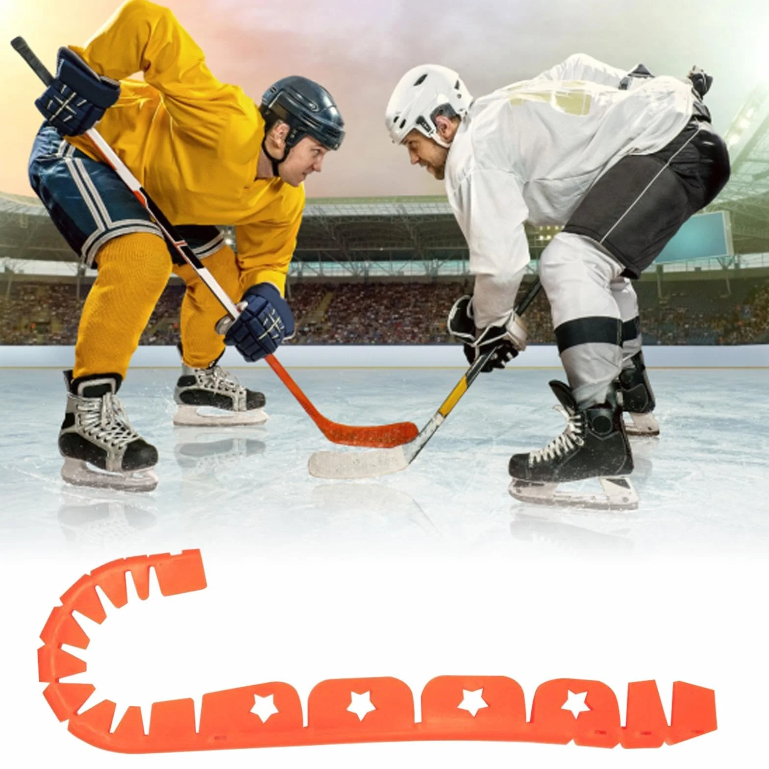 Protector de Hockey Envoltura Alrededor Cubierta Duradera para Entrenamiento Fuera del Hielo