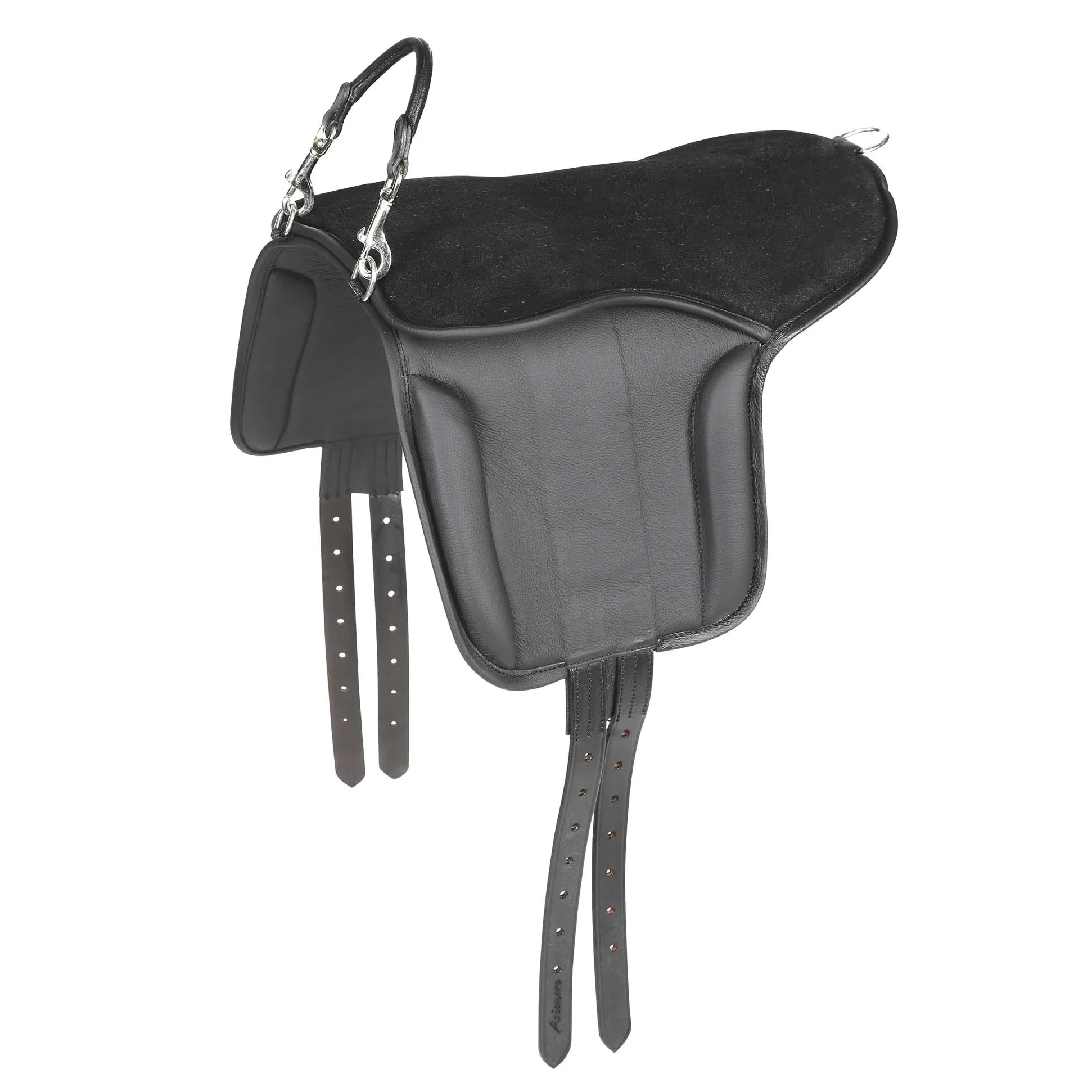 Shires Aviemore Pony - Almohadilla para Montar en Color Negro, Talla única