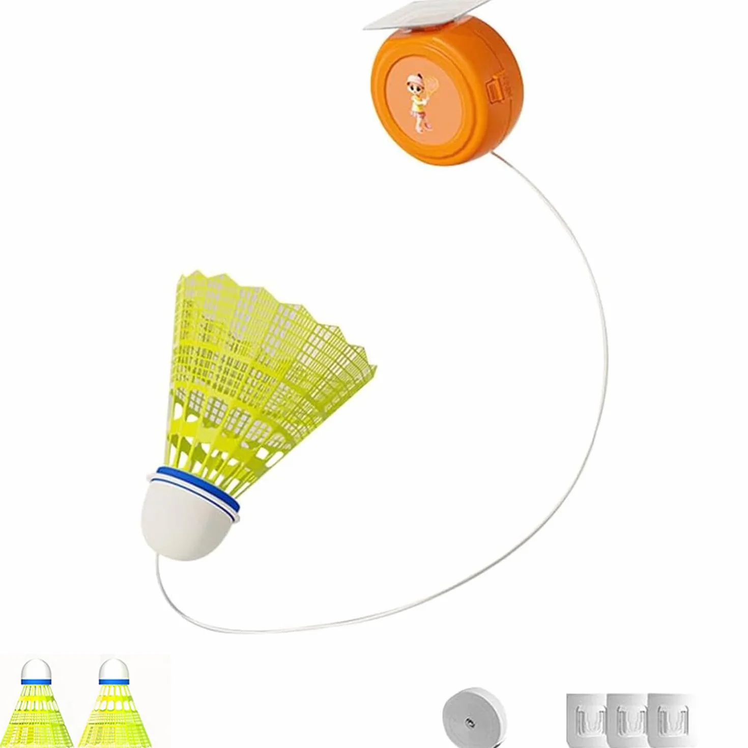 Entrenador de Bádminton de Autoestudio Portátil de Rebote