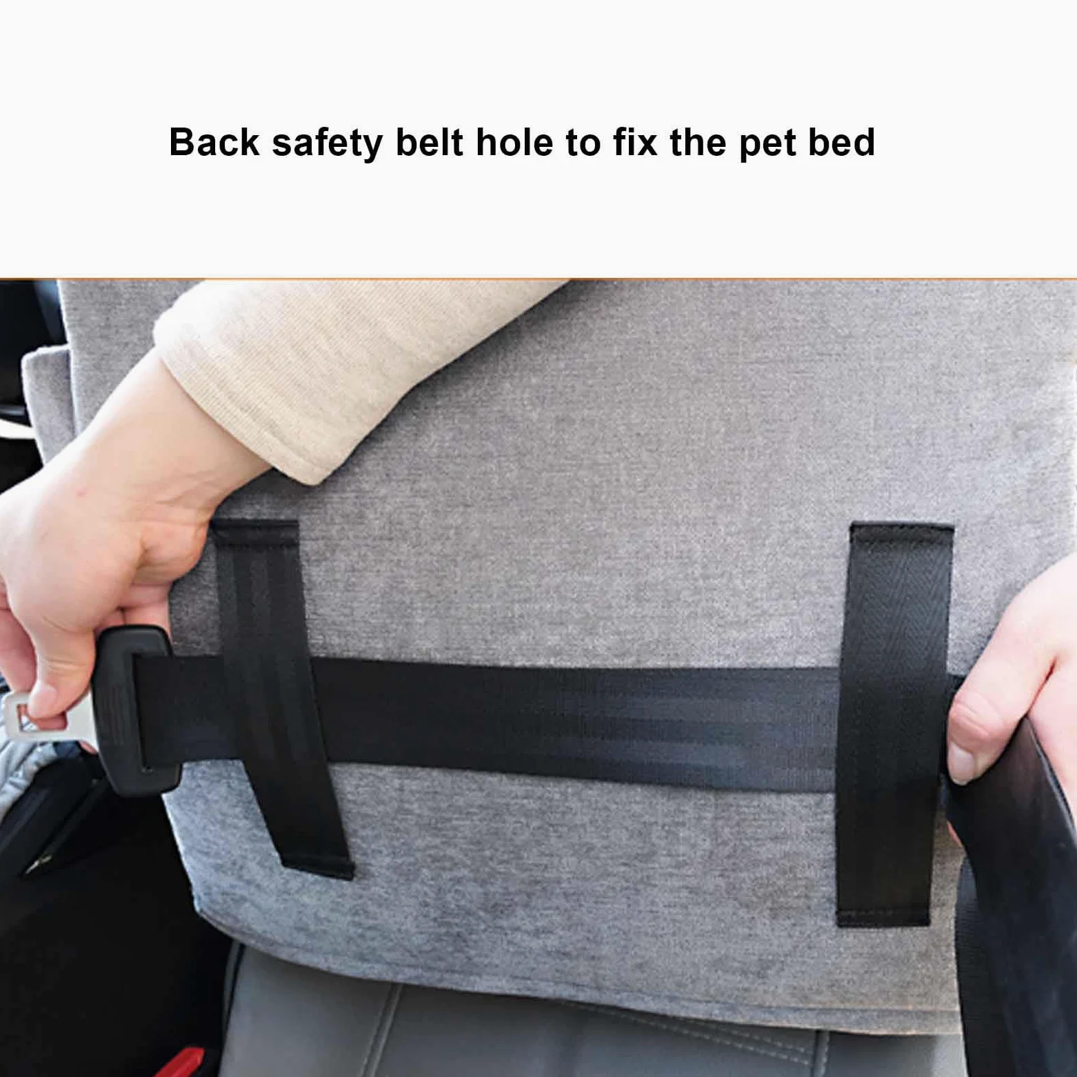 Asiento De Coche para Perros Pequeños, Asiento Elevador De Coche para Perros Y Gatos, Asiento Elevador para Perros con Cinturón De Seguridad, Se Puede Desmontar Y Limpiar Fácilmente