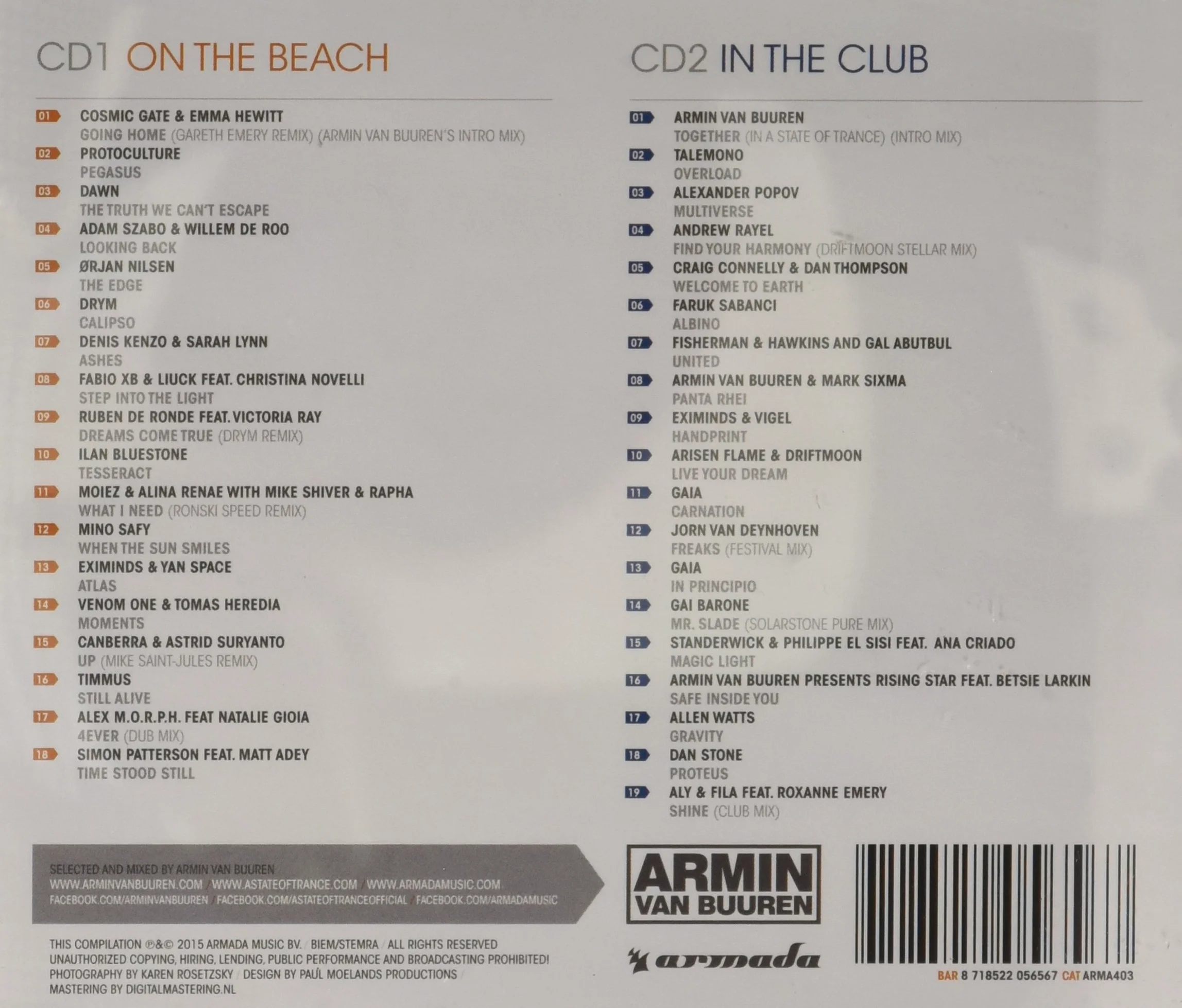 A State Of Trance 2015