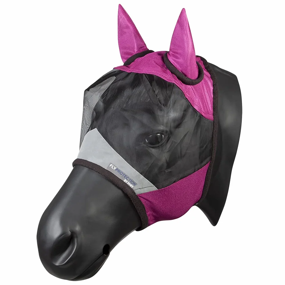 PFIFF 102943 - Máscara antimoscas con protección UV, Color Rosa