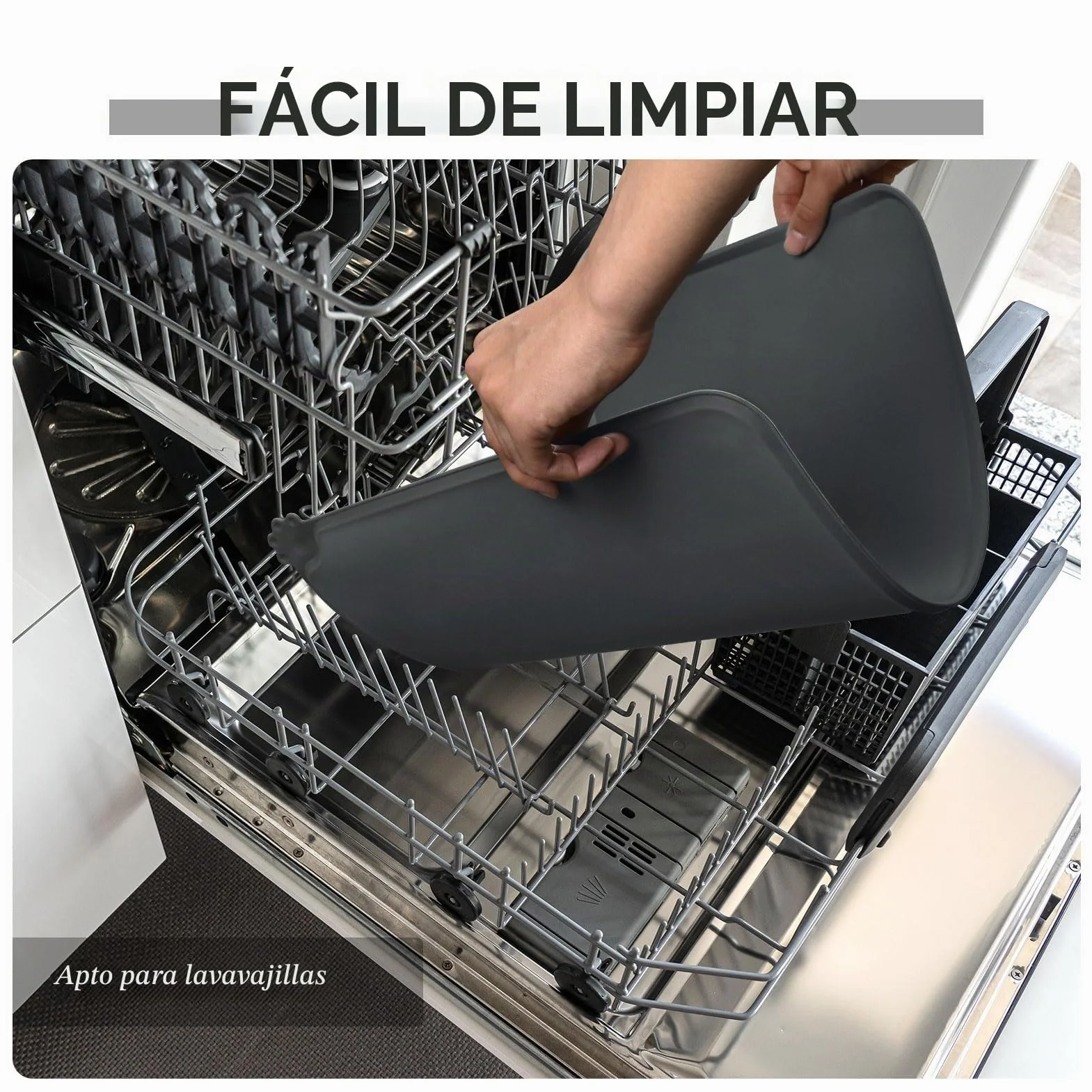 Reopet Alfombrilla de Silicona para Cuenco de Perro y Gato, Almohadilla Antiadherente para Alimentos, tamaños y propósitos