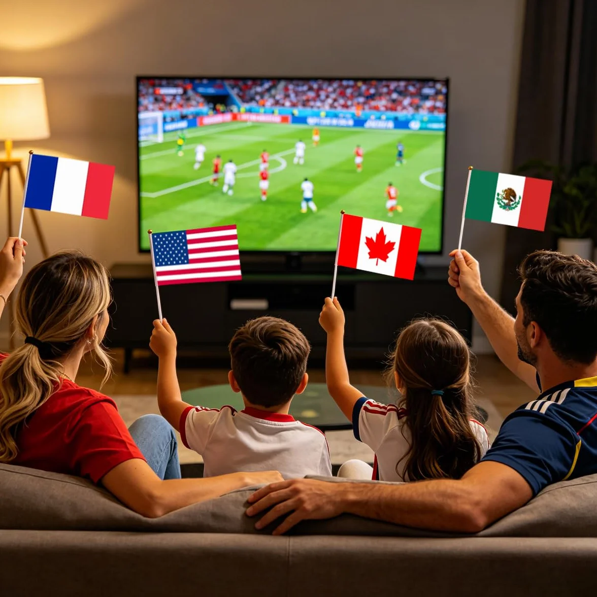 Banderas del Mundo 48 Países 14x21cm para la Copa del Mundo 2026 Fútbol