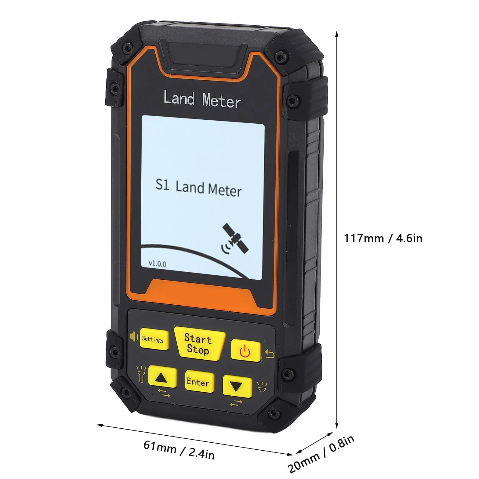 GPS de Mano para Topografía Equipo de Medición de Alta Precisión Portátil