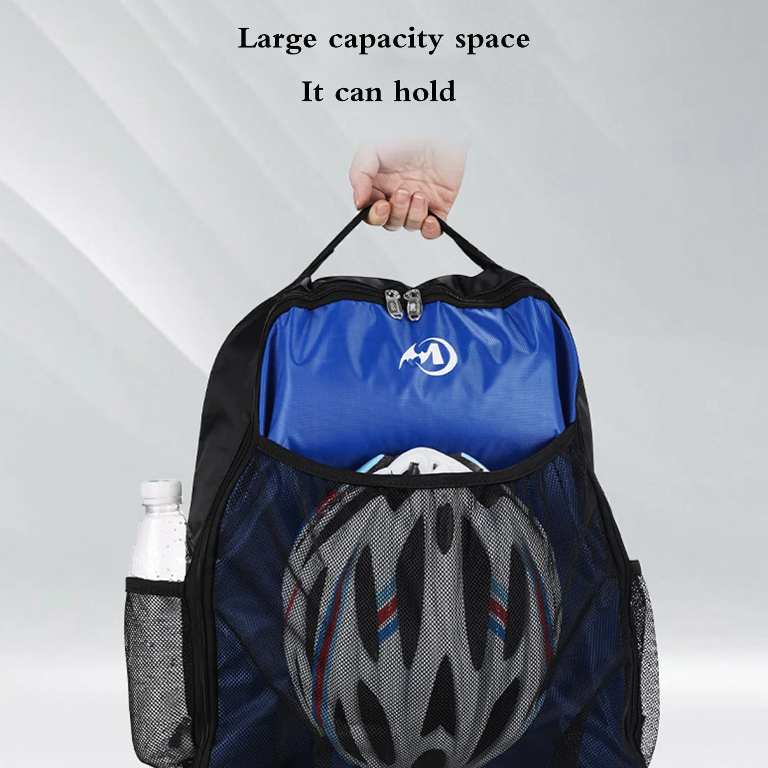 Mochila Patines Hielo Línea Ruedas Grandes Espacios Fácil Llevar Mujeres Hombres Niños