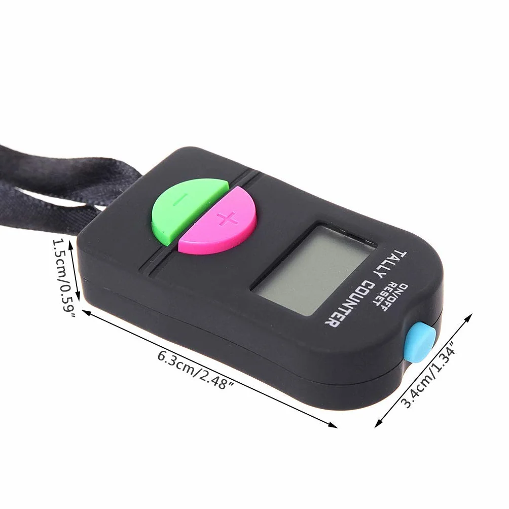 Contador digital manual electrónico de mano para gimnasio