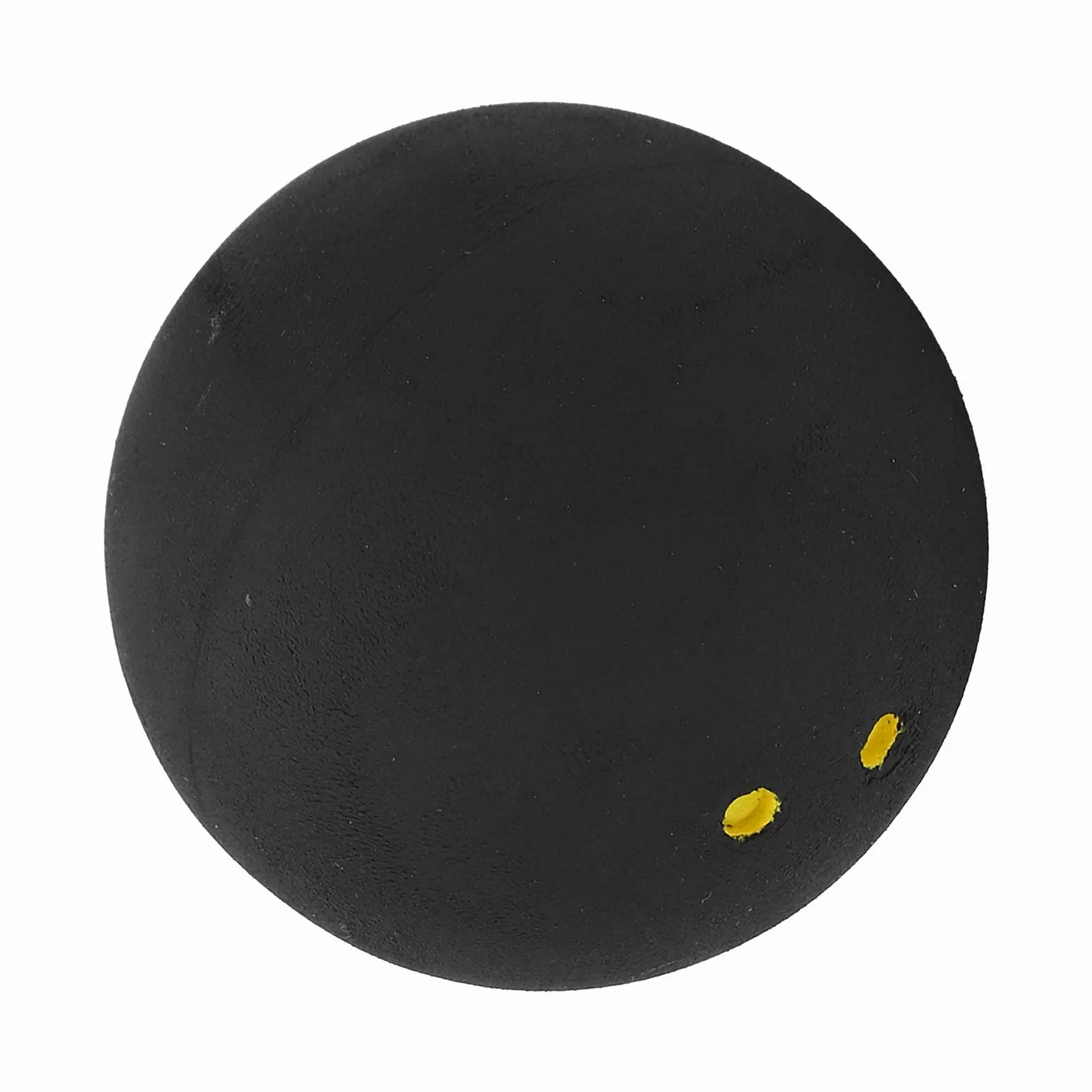 Alomejor Pelota de Squash de Goma 2 Puntos Amarillos para Baja Velocidad