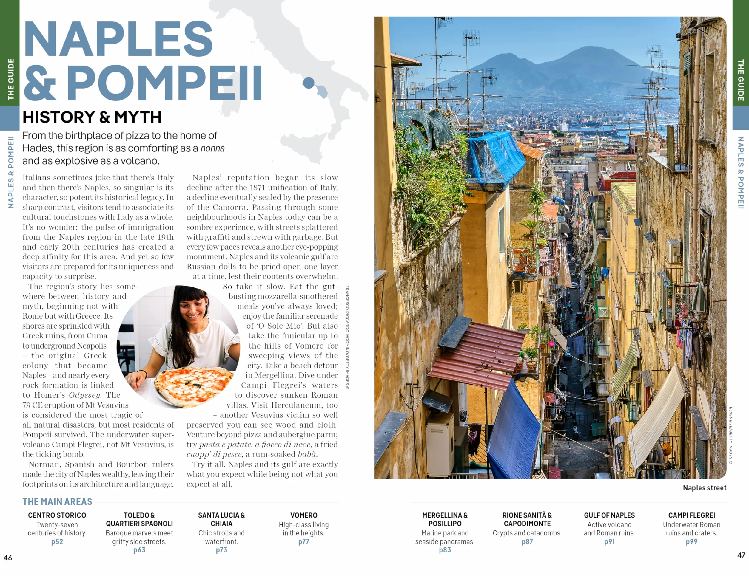 Lonely Planet Naples, Pompeii & the Amalfi Coast Travel Guide