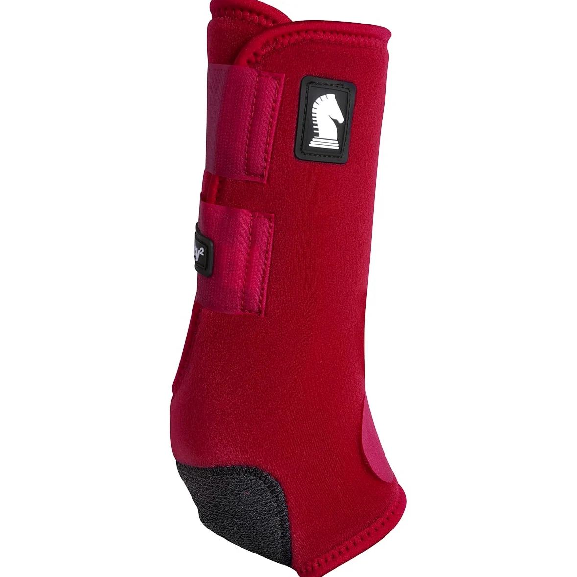 Classic Equine Legacy2 Hind Botas protectoras 2 Pack Carmesí M