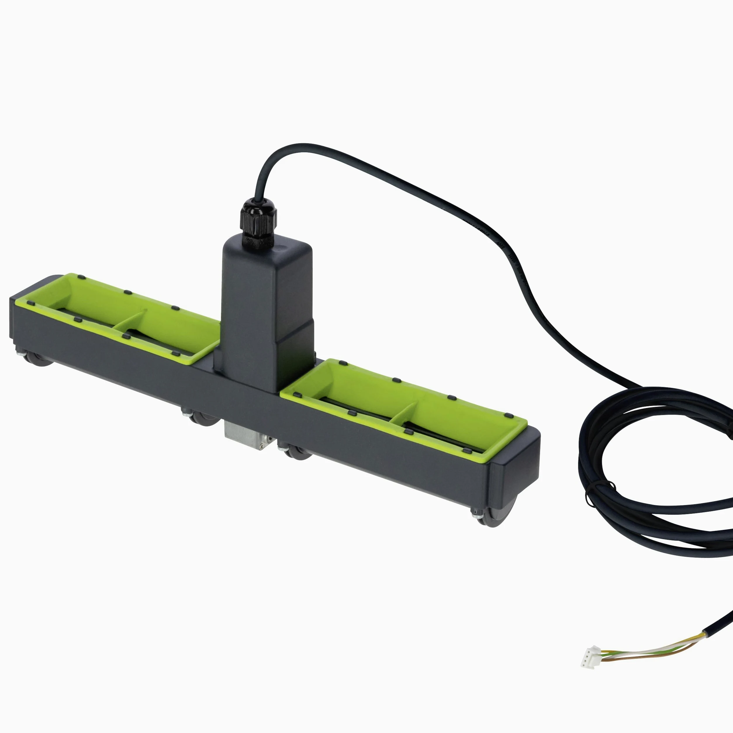 Kerbl Hobbyfarming SmartCoop Comedero con Sensor de Nivel, dispensador de alimento, plástico, para gallinas, con Rodillos dosificadores, Fabricado en Alemania