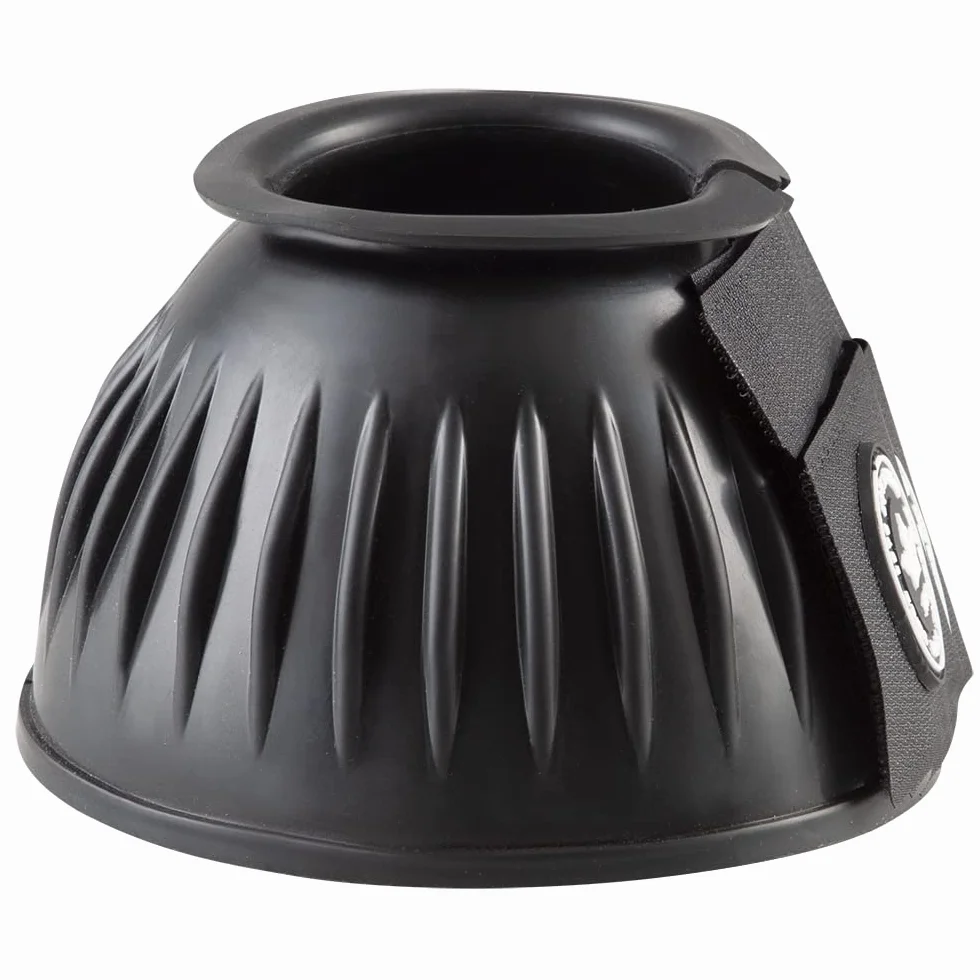 PFIFF 102997 Campanas de Salto con Doble Cierre de Velcro, Color Negro XXL