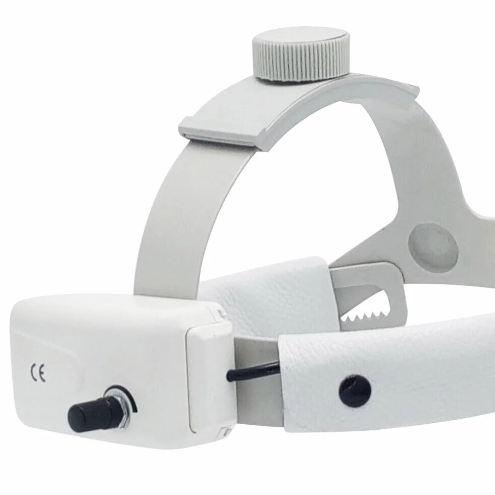 Linterna Frontal Médico-Quirúrgica Dental 5W LED 3.5X Lupa Binócular