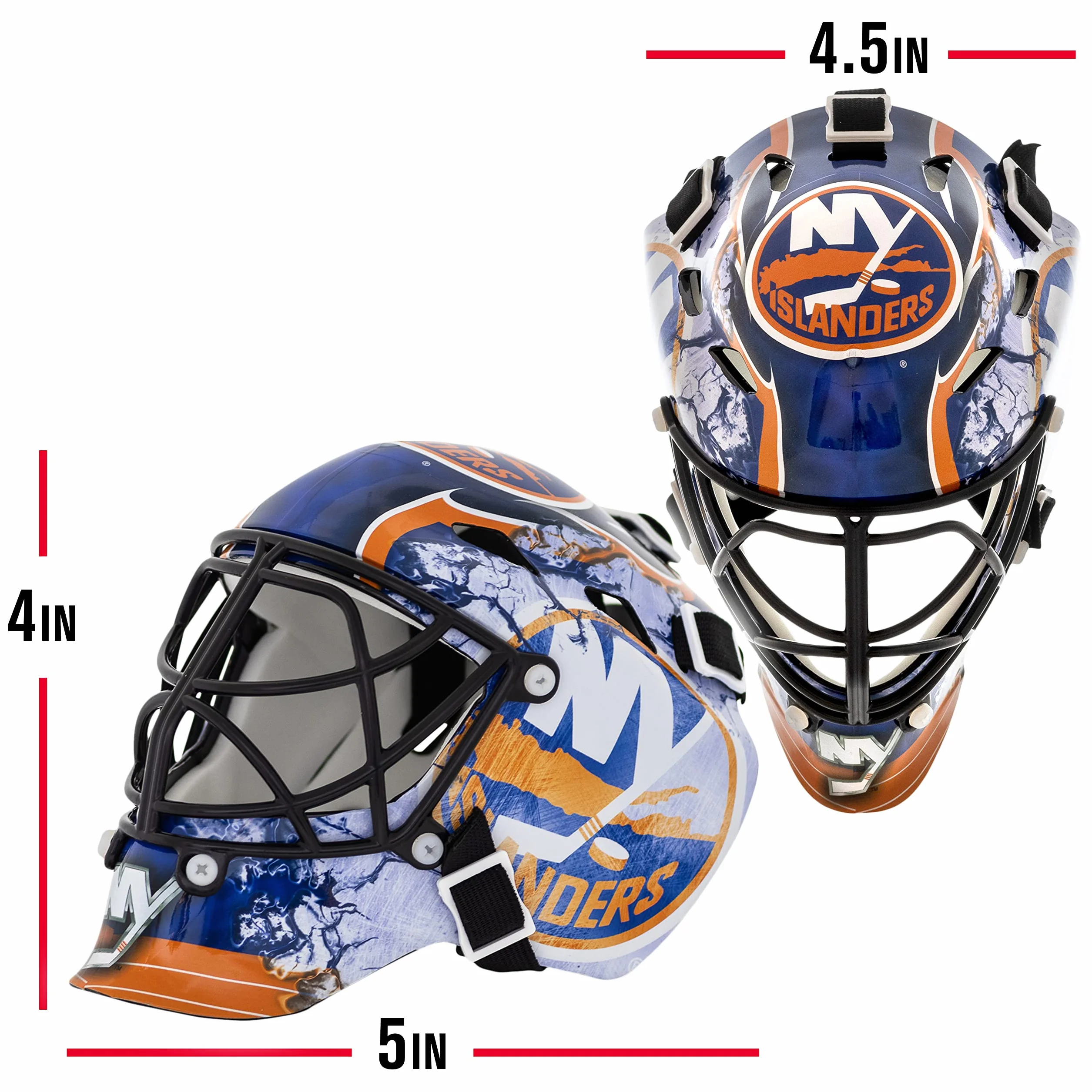 Franklin Sports Máscara de Portero NHL Logo Pequeña