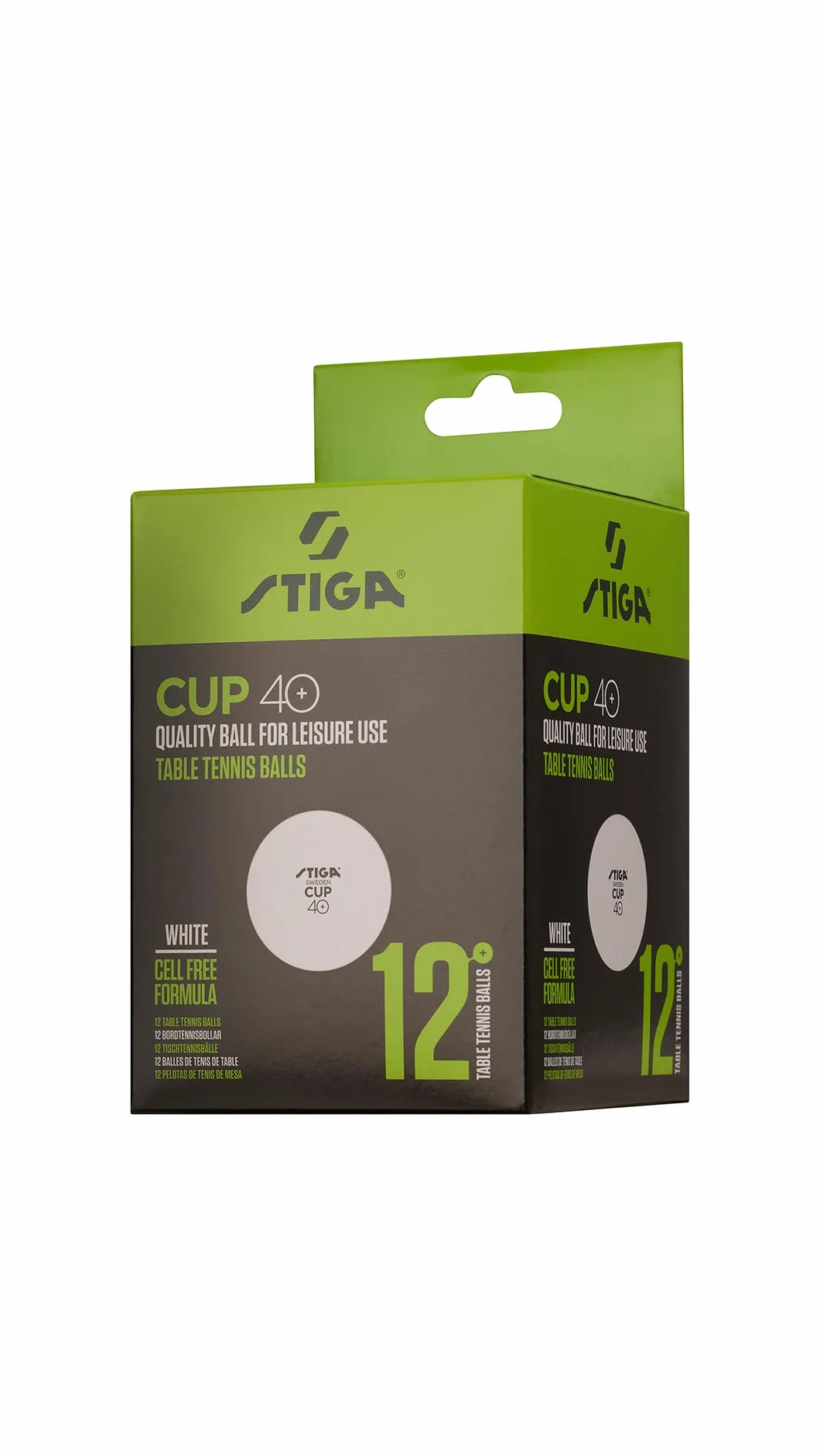 Stiga Cup 40+ Bolas de pingis Adulto