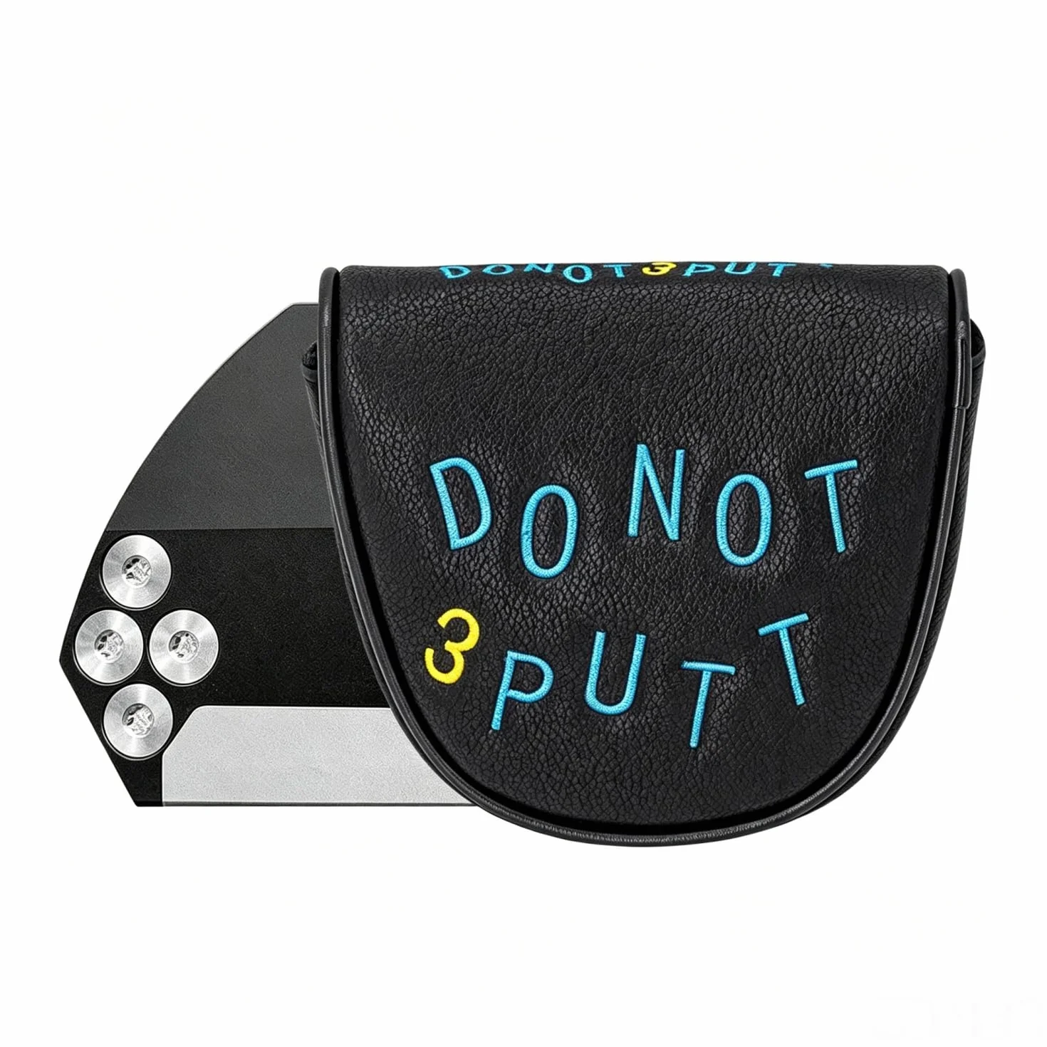 Funda de Putter de Golf de Cuero PU con Cierre Magnético