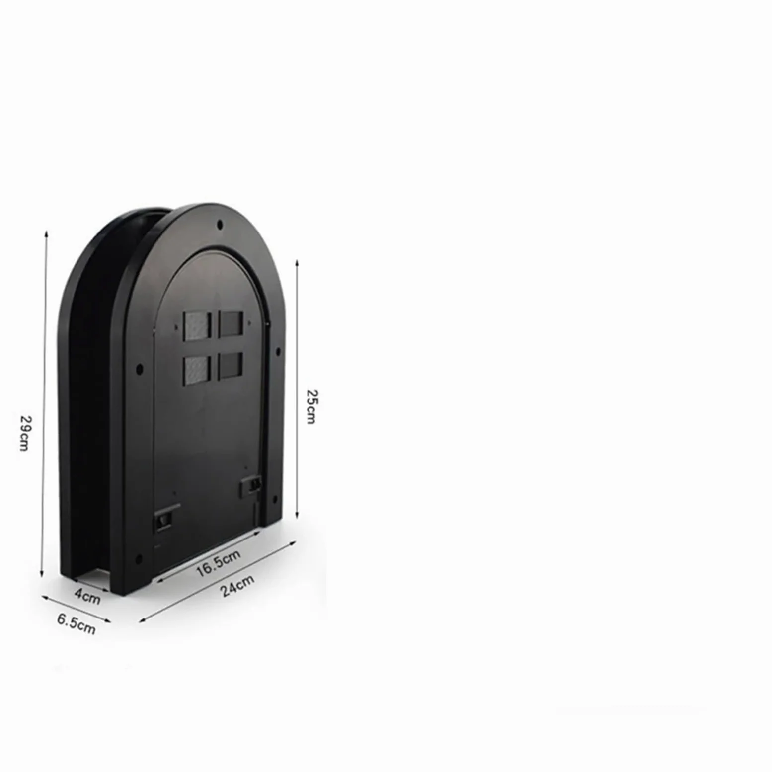 Gateras para Puertas Puerta de Pantalla for Perros y Gatos domésticos, Ventana magnética Entrada Libre for Puertas arqueadas plástico ABS Madera, Accesorios(White)