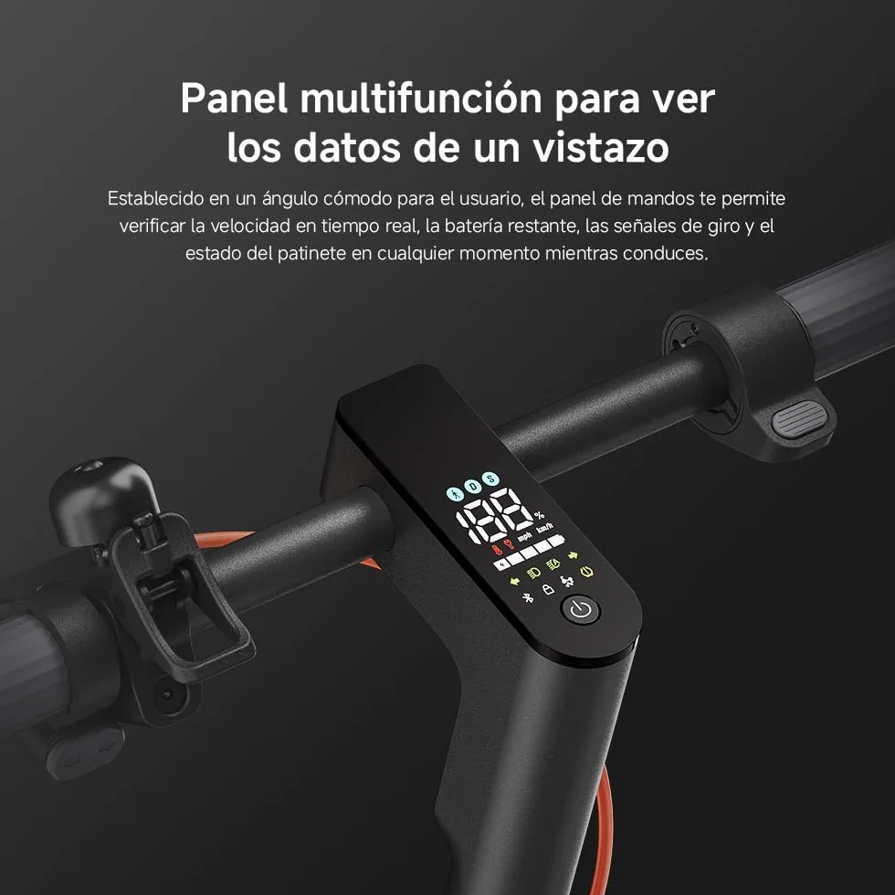 Xiaomi Scooter 5 Series ES Patinete Eléctrico Potencia Máxima 1000W Autonomía 20KM Ruedas 8,5" DGT