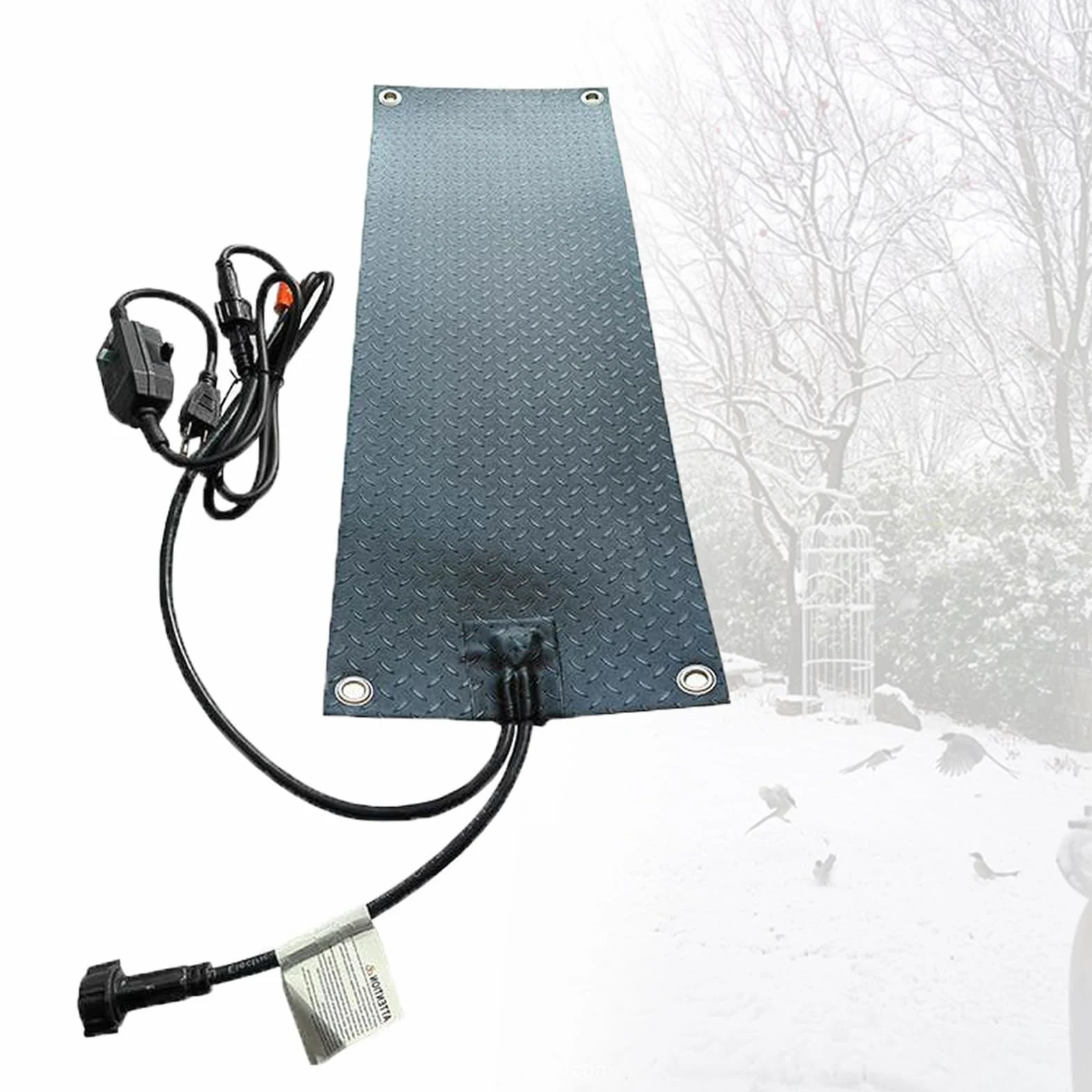 Tapete Calefactado para Derretir Nieve, Tapete De Goma Antideslizante para Exteriores, Almohadilla Calefactada Rectangular para Derretir Hielo En Invierno: Techos, Escaleras 1pcs-30 * 60cm