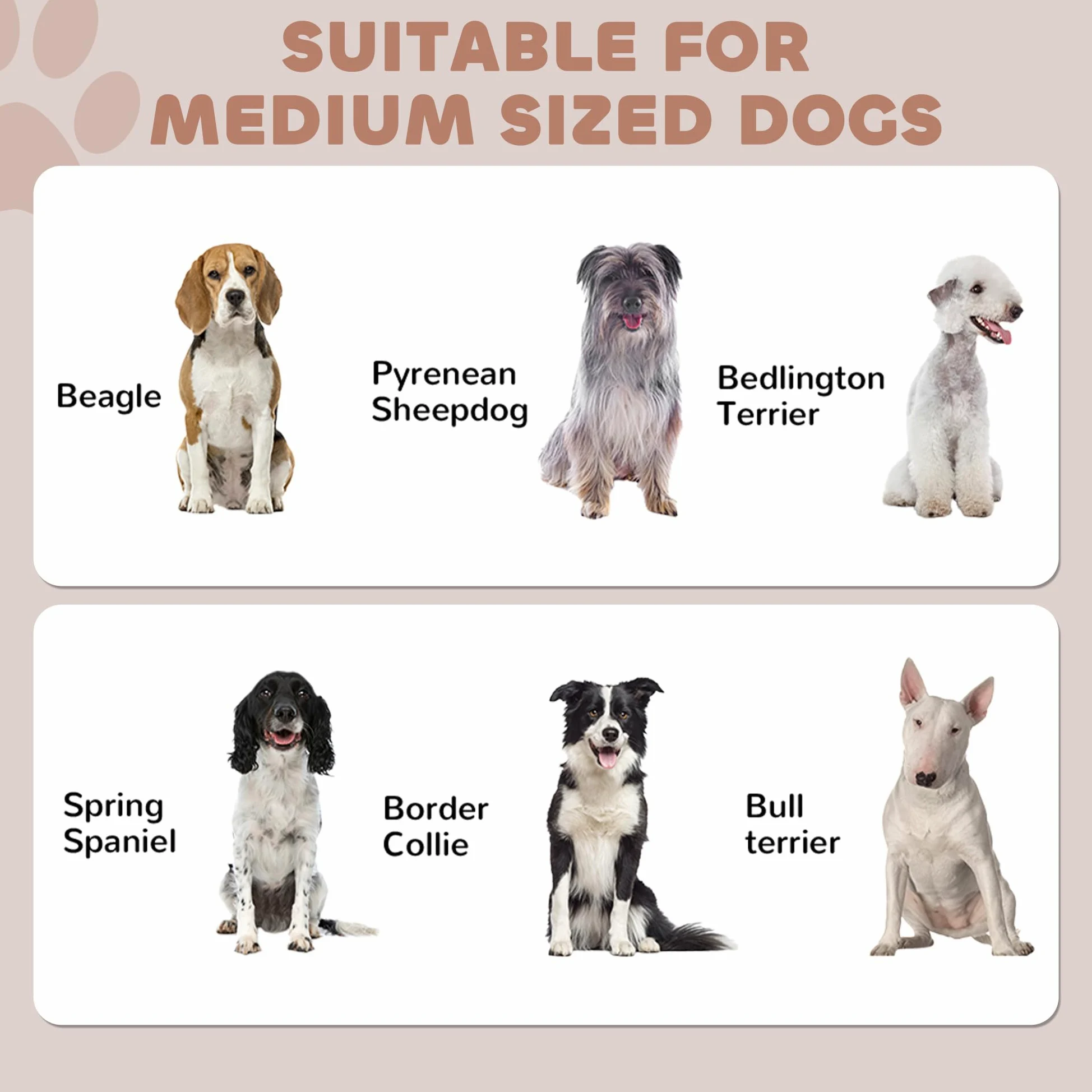 PawHut comedero para Mascotas con Almacenamiento, comedero para Perros con Cuencos elevados para Perros, Panel Ajustable, Ganchos, gabinete de Almacenamiento de Alimentos para Mascotas, Negro