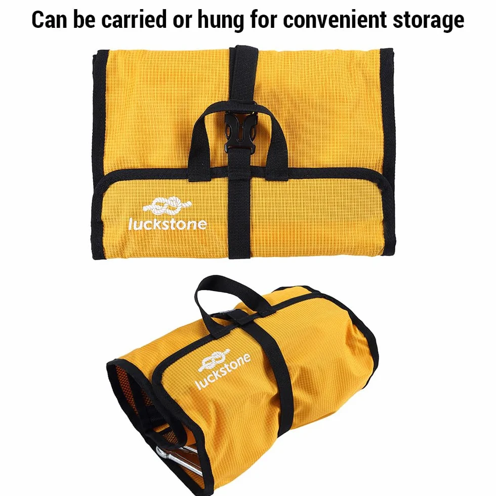 Bolsa de almacenamiento colgante para escalada Quickdraw