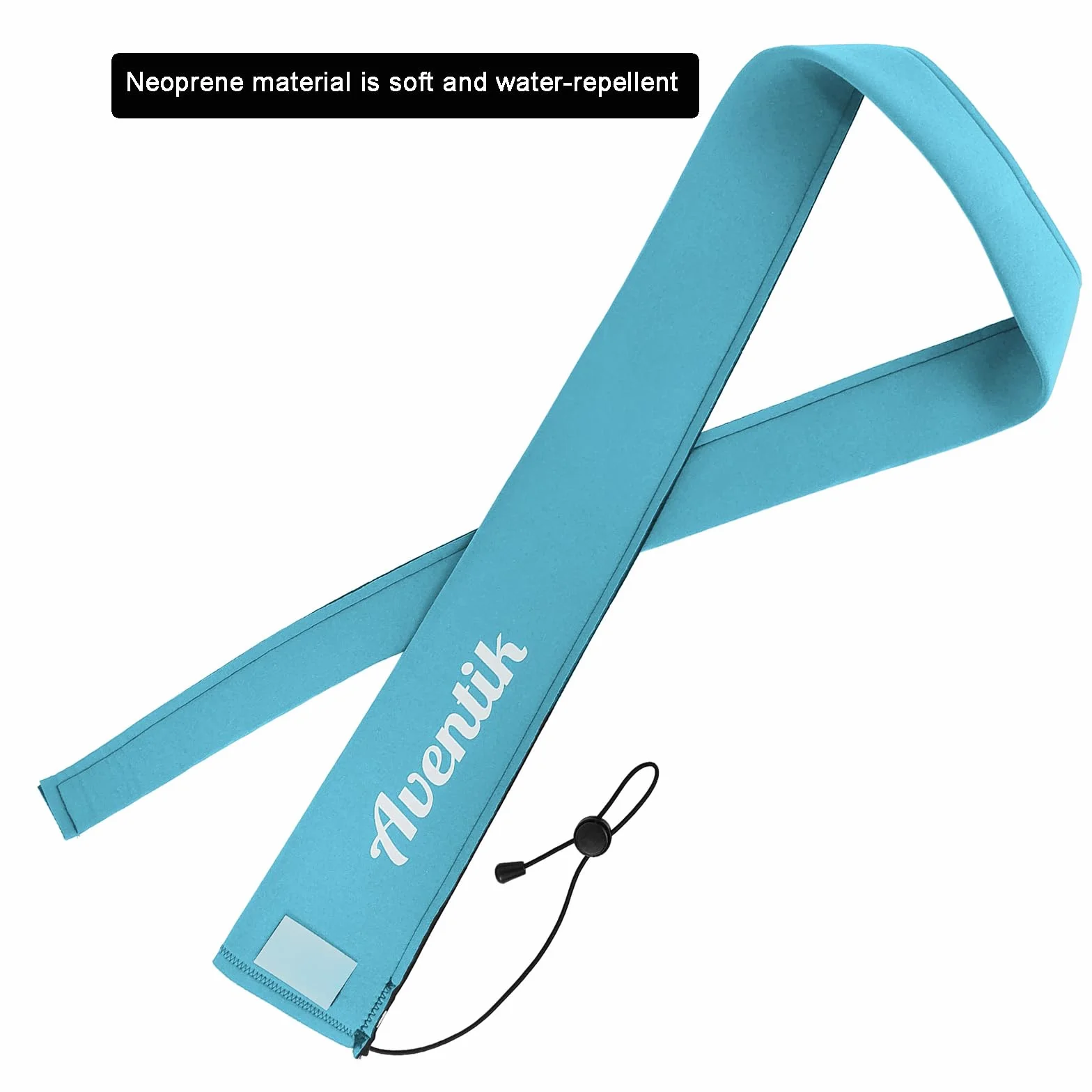 Funda para caña de pescar Aventik neopreno resistente enganches cubierta flotante 6-9 pies