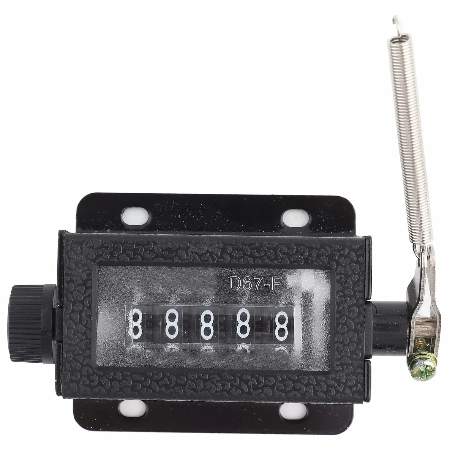 Contador Mecánico de 5 Dígitos Manual Restablecible D67-F