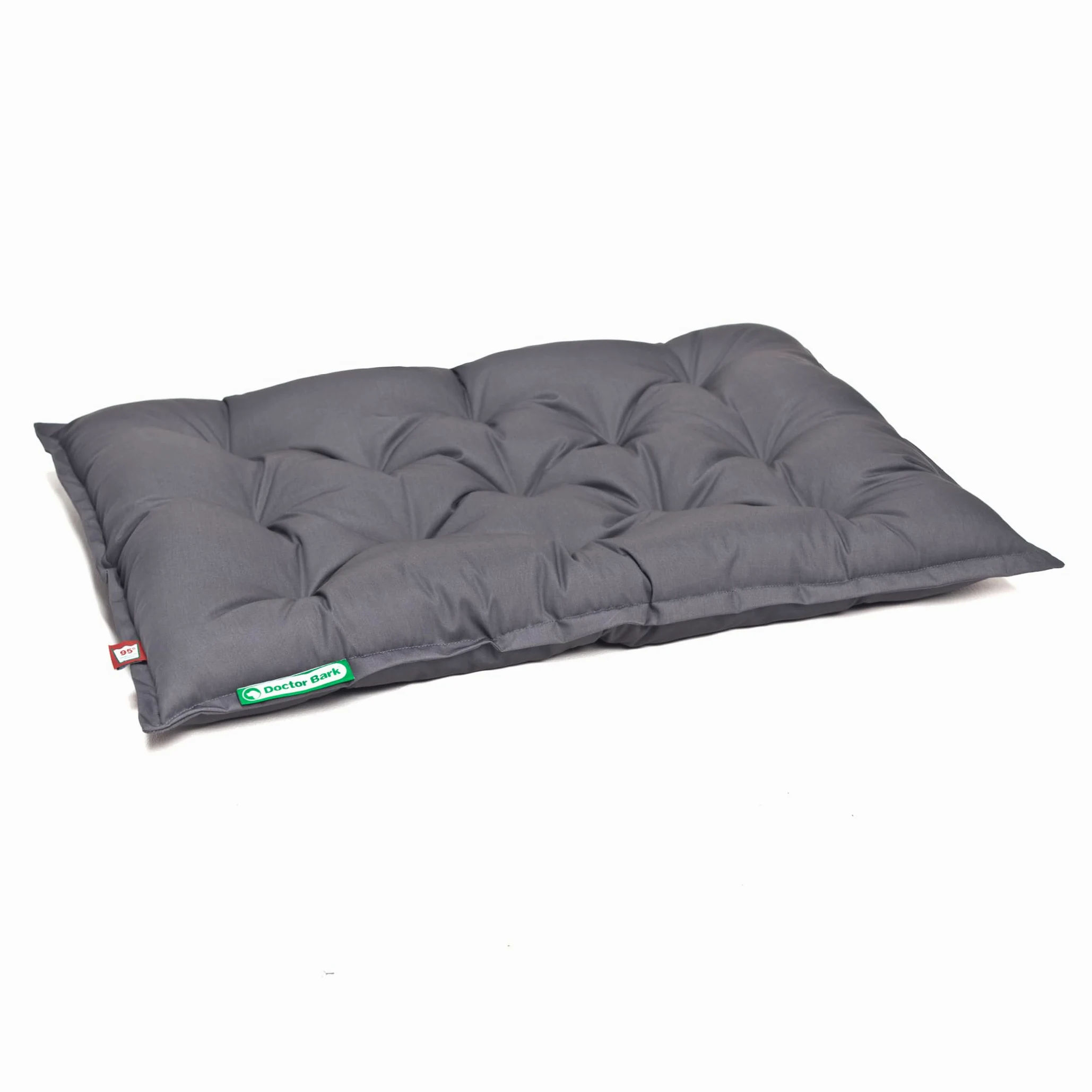 Doctor Bark Cojín para perros Urban – Cama ortopédica para perros grandes – lavable hasta 95 °C – Colchón para perros robusto para interiores y exteriores – Fabricado en Alemania (L – 80 x 60 cm,
