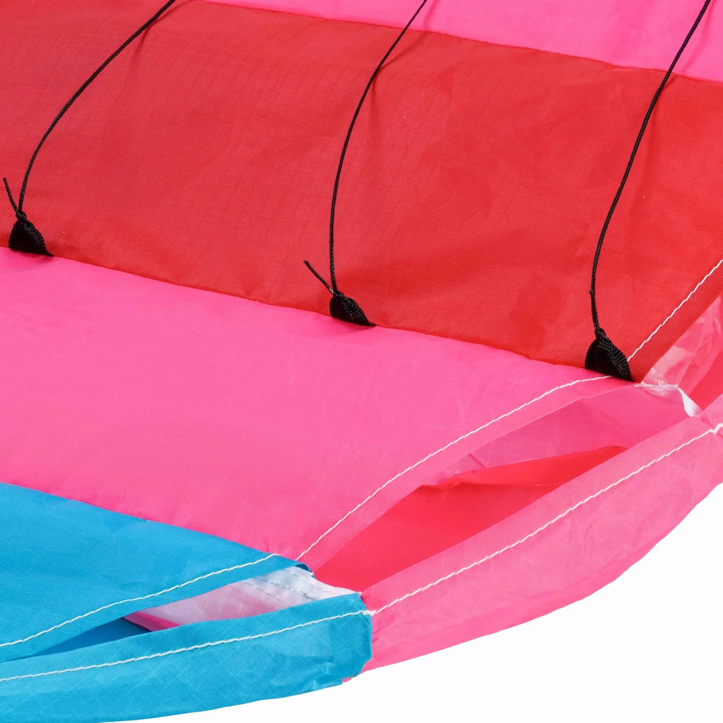 Wolkenstürmer Paraflex Basic 1.2 Cometa Pilotable, Poliéster Ripstop 70D, Rosa, 120 cm, 14 años, 2 líneas 45 kg