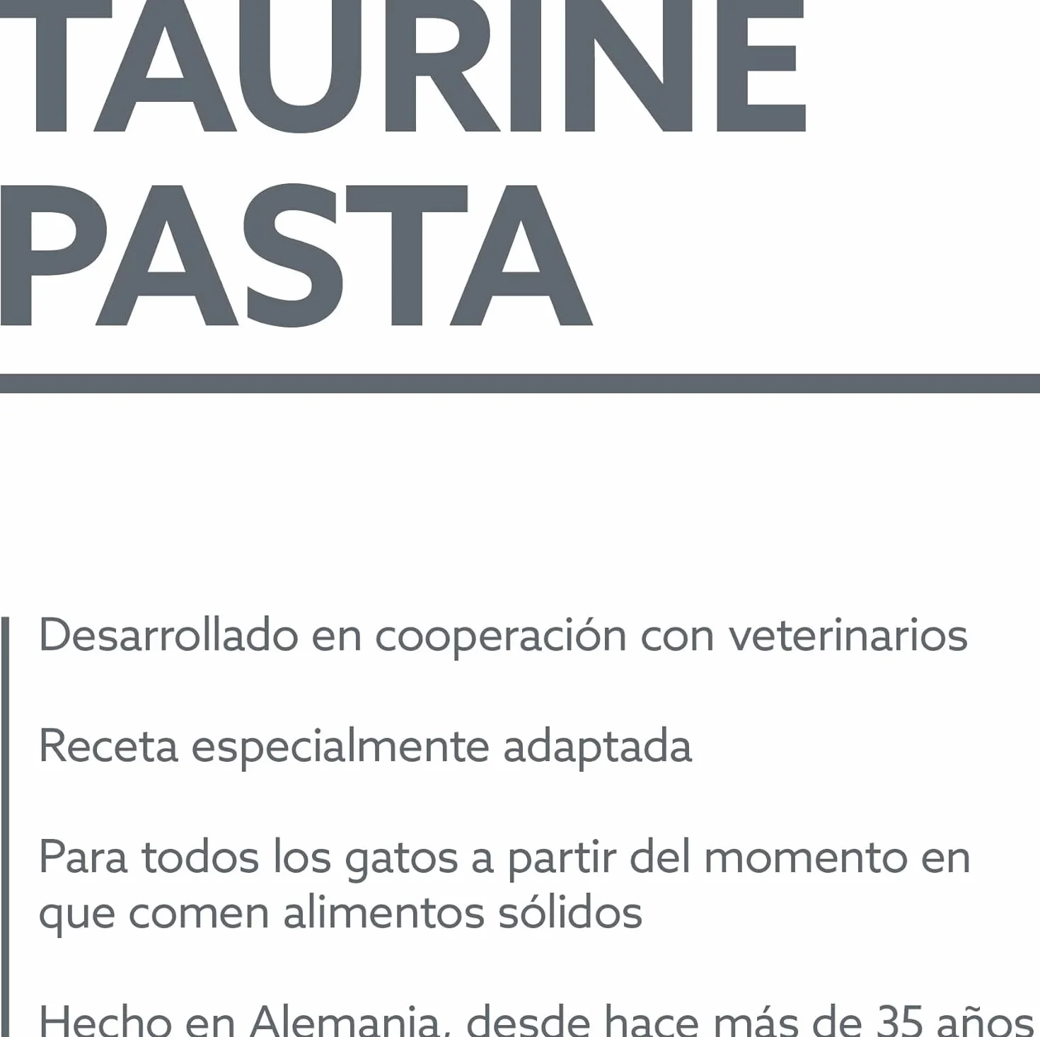 GimCat EXPERT LINE Taurine Extra, pasta - Fórmula de taurina bioactiva que favorece la función cardíaca y la vista - Pasta funcional para gatos sin azúcar añadido - 1 tubo (1 x 50 g)