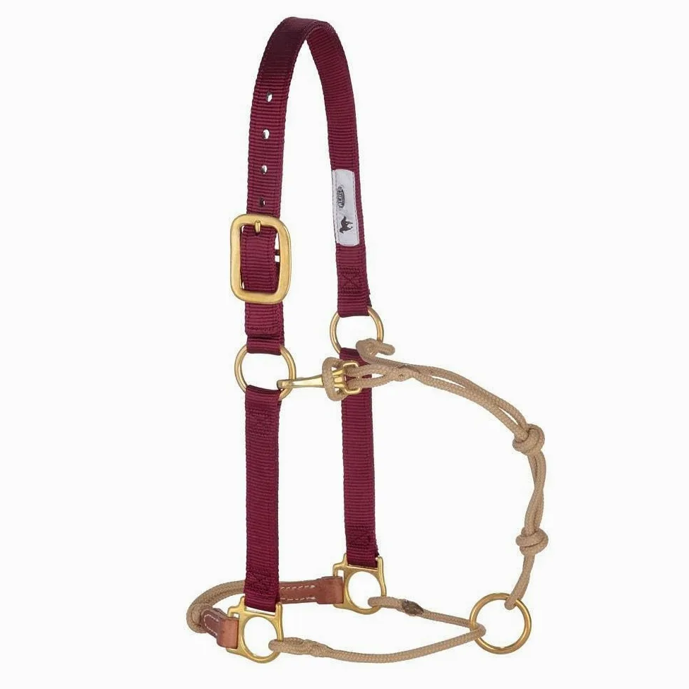 Weaver Leather Cabestro Horseman's Borgoña